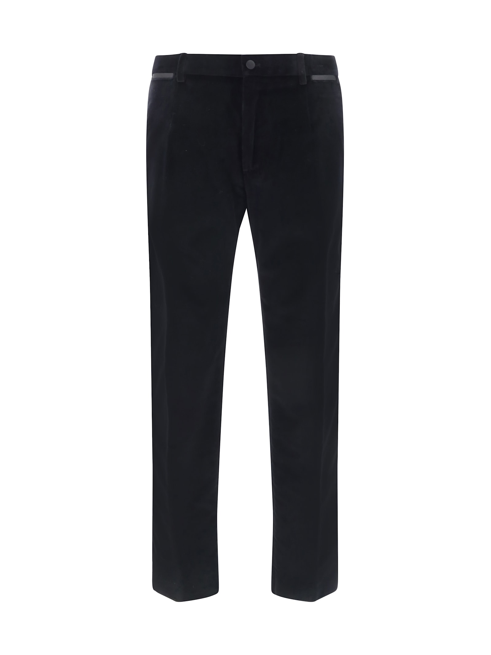 Shop Dolce & Gabbana Pants In Nero