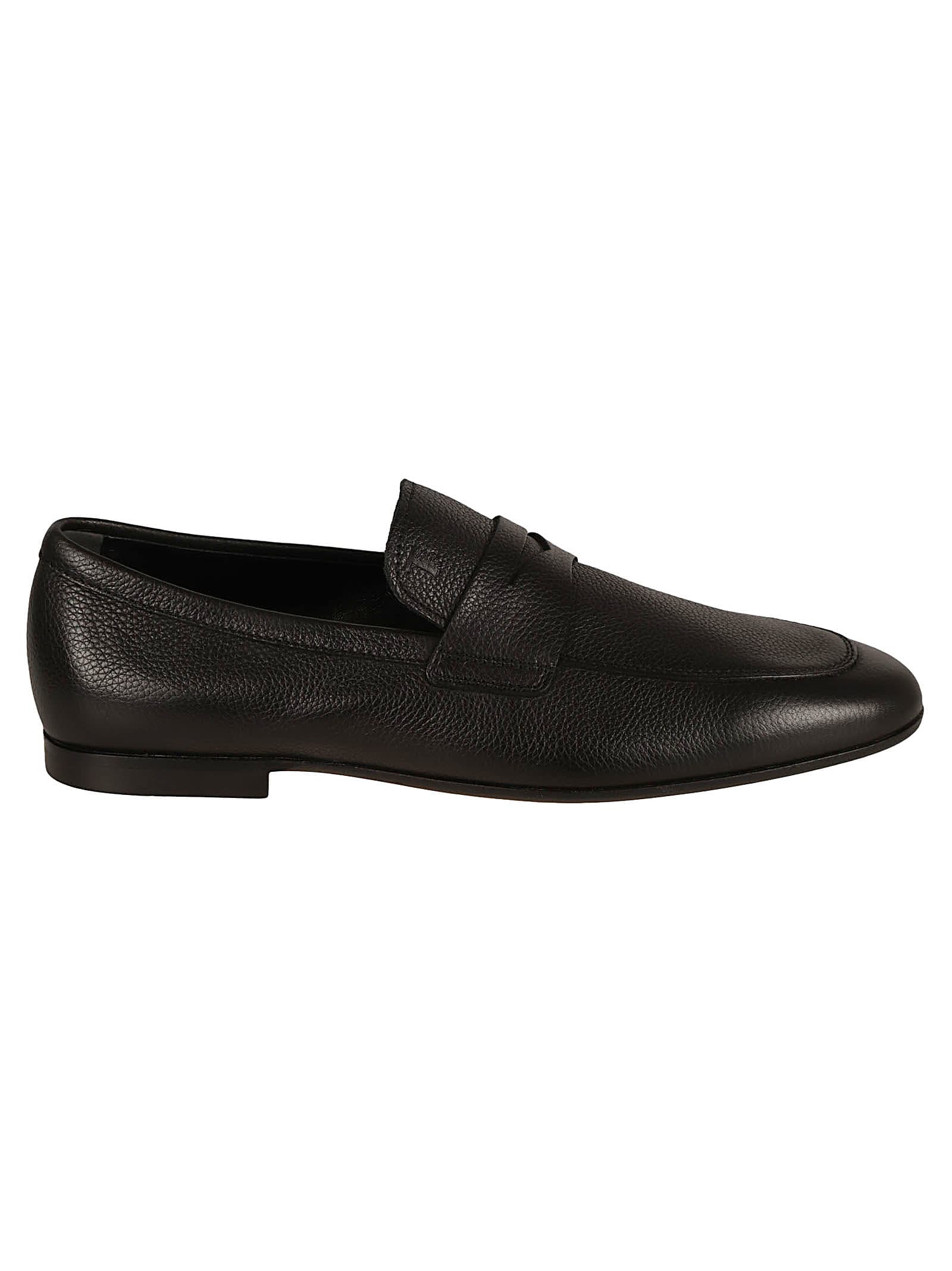 Tod's 38k Loafers In Black