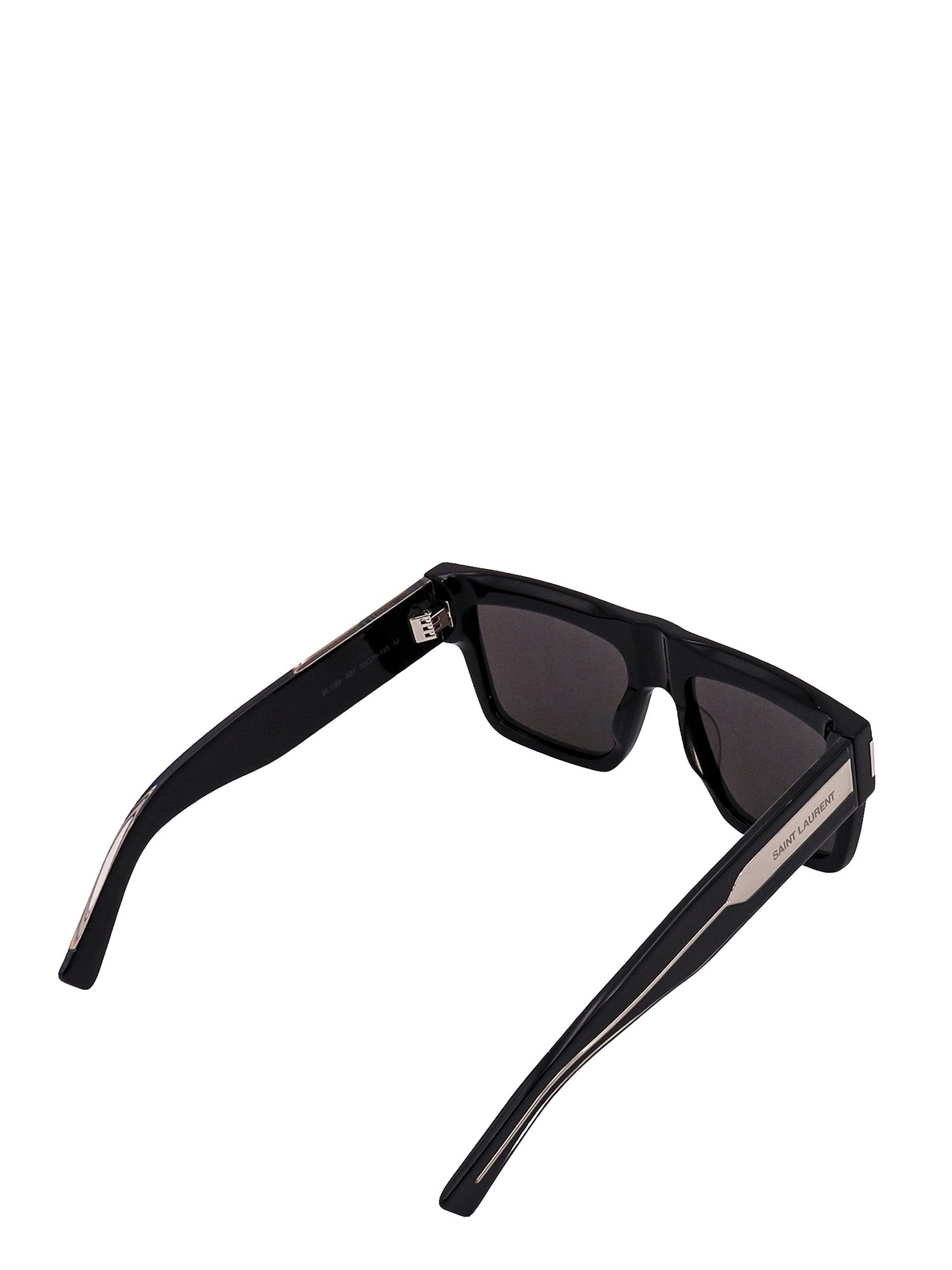 Shop Saint Laurent Sl 628 Sunglasses In Black