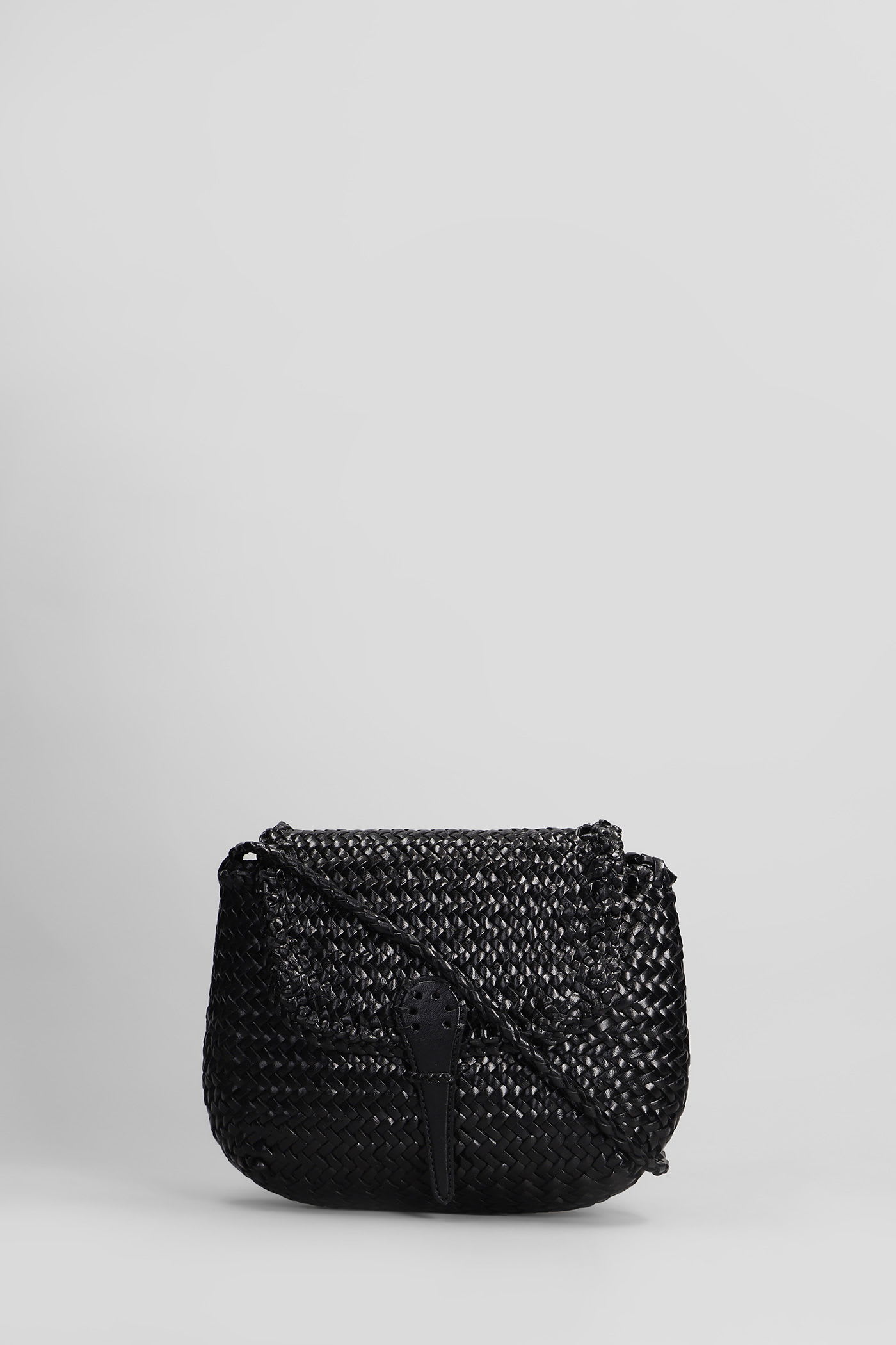 Dragon Diffusion Mini City Bag Shoulder Bag In Black Leather In Black