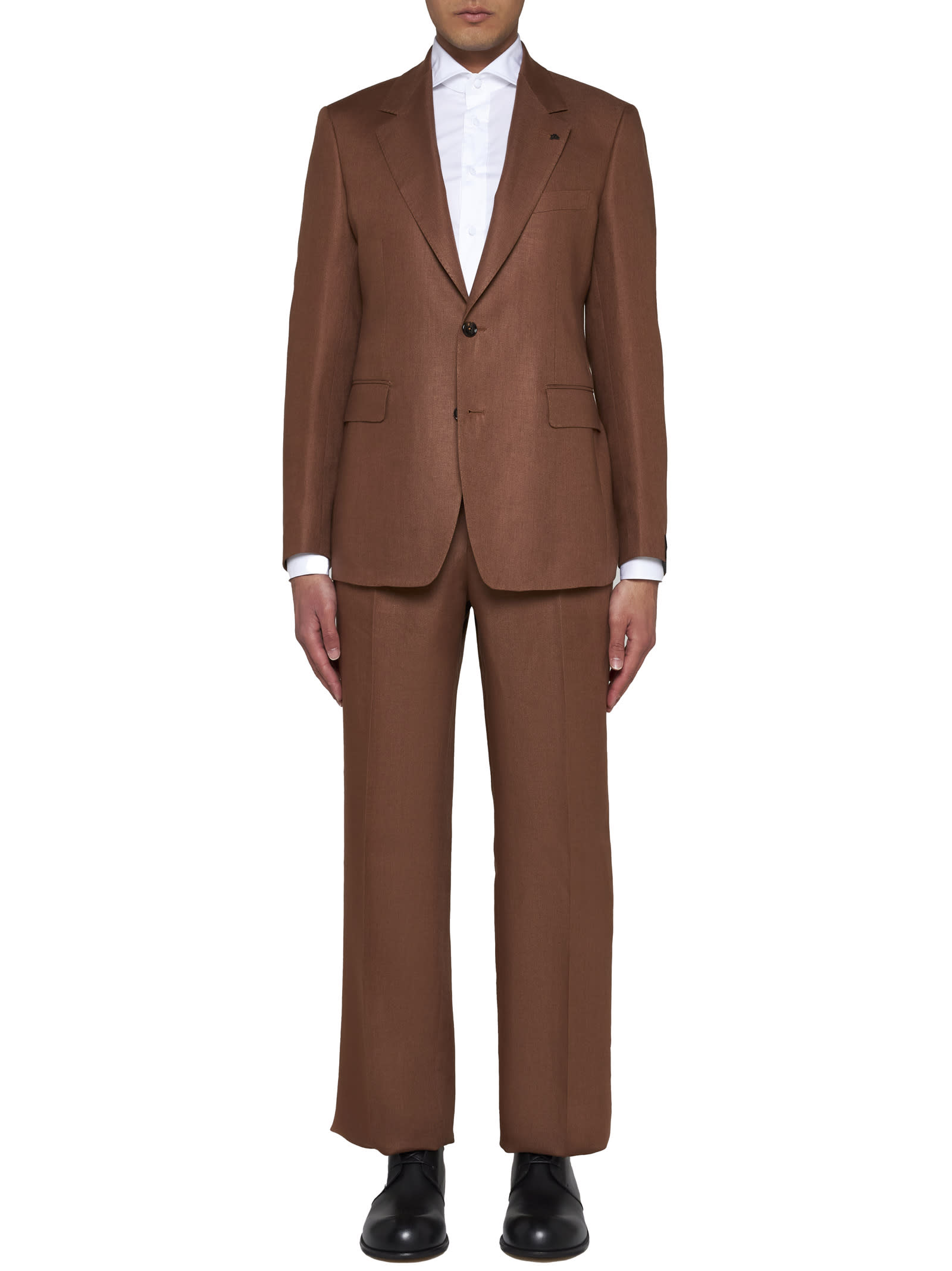 Shop Tagliatore Blazer In Coccio