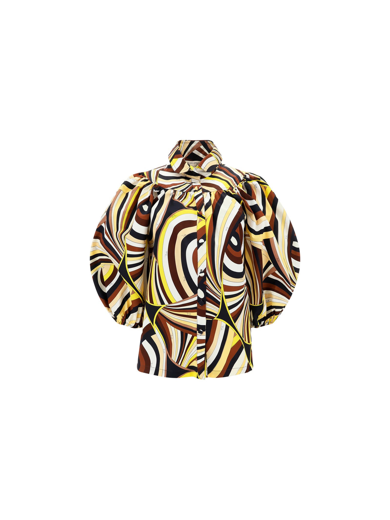 Pucci Shirt In Giallo