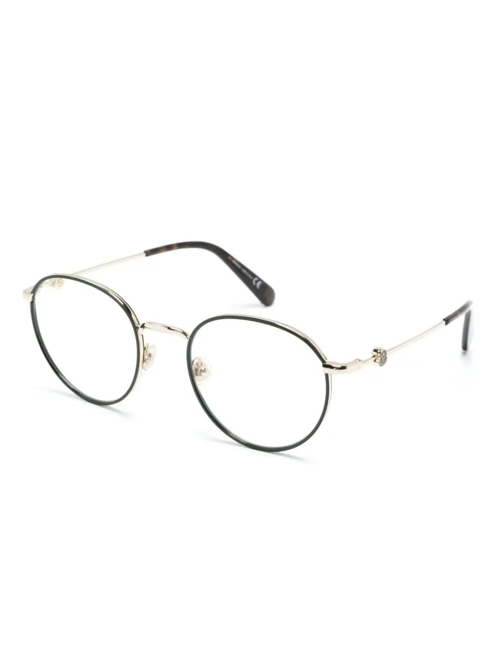 MONCLER ROUND-FRAME GLASSES 
