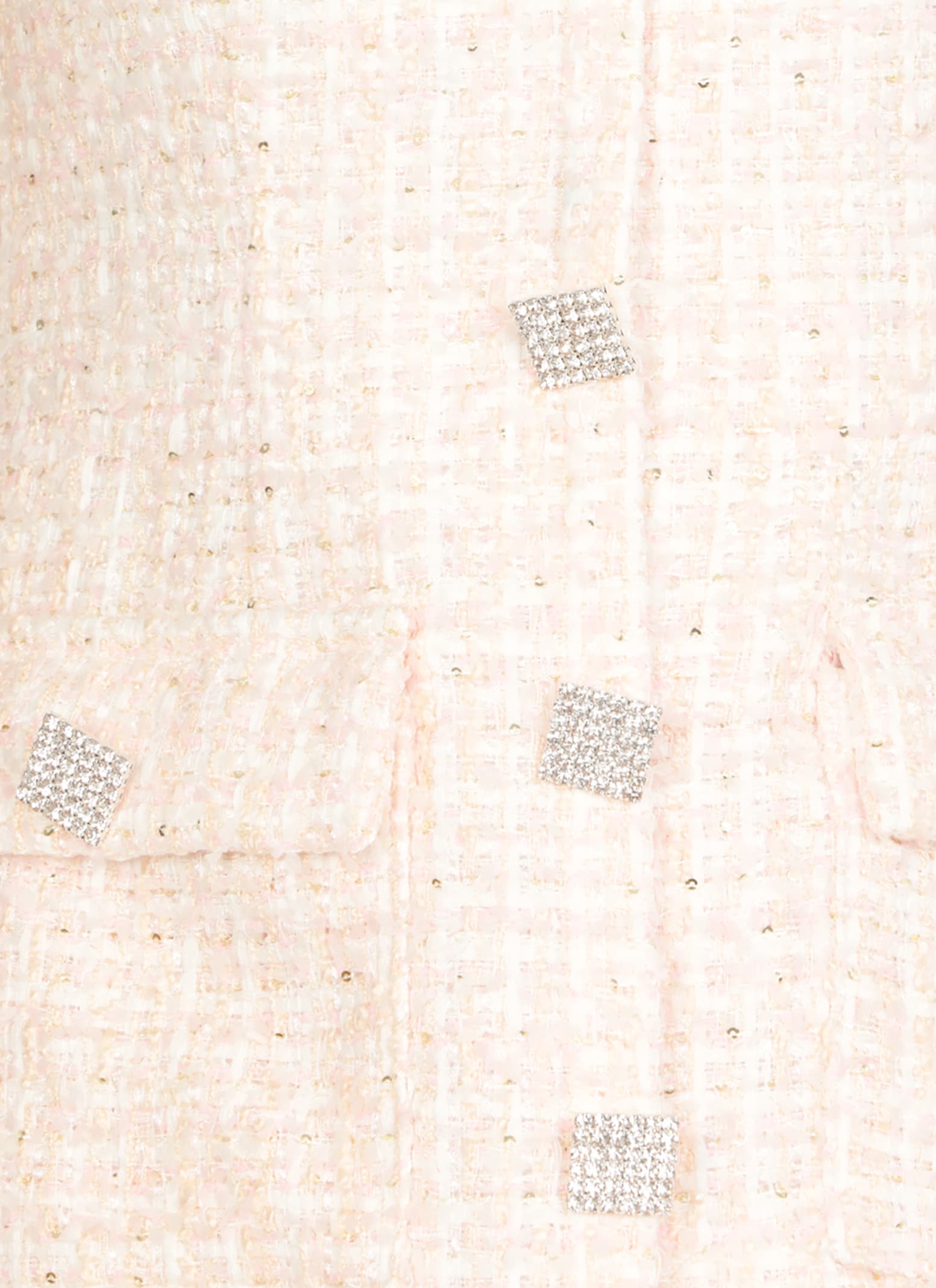 Shop Rotate Birger Christensen Boucle Dress In Pink