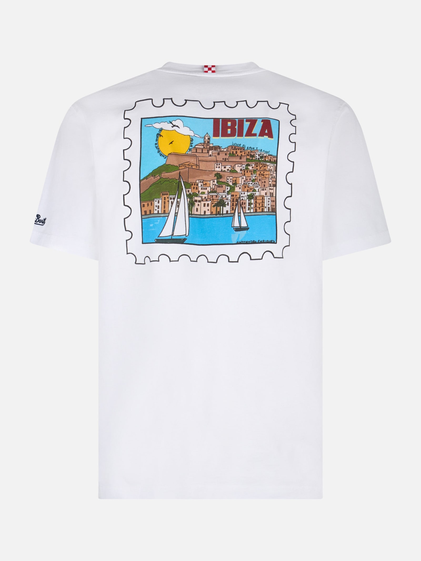Mc2 Saint Barth T-shirt In White