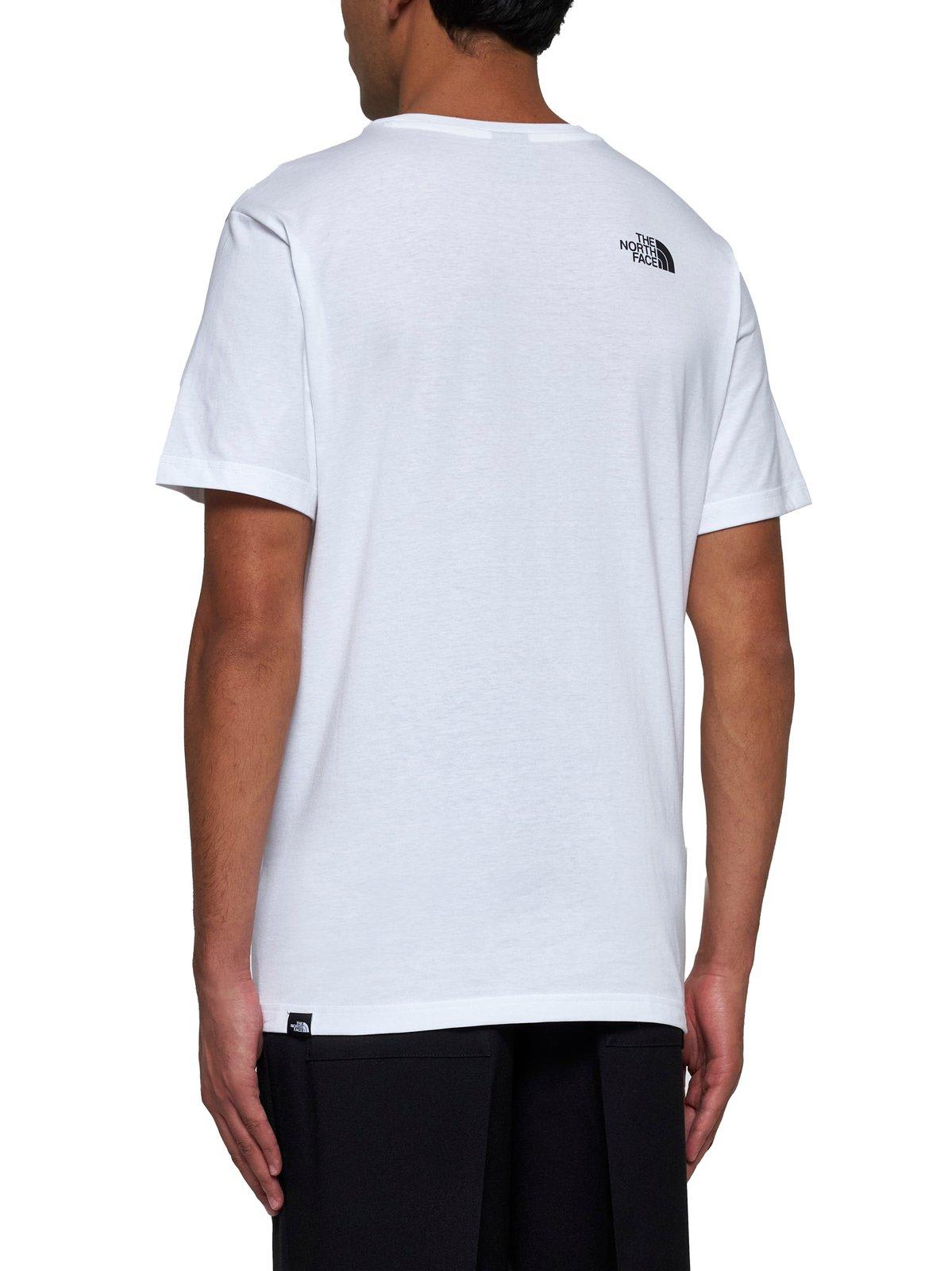 THE NORTH FACE LOGO-PRINTED CREWNECK T-SHIRT