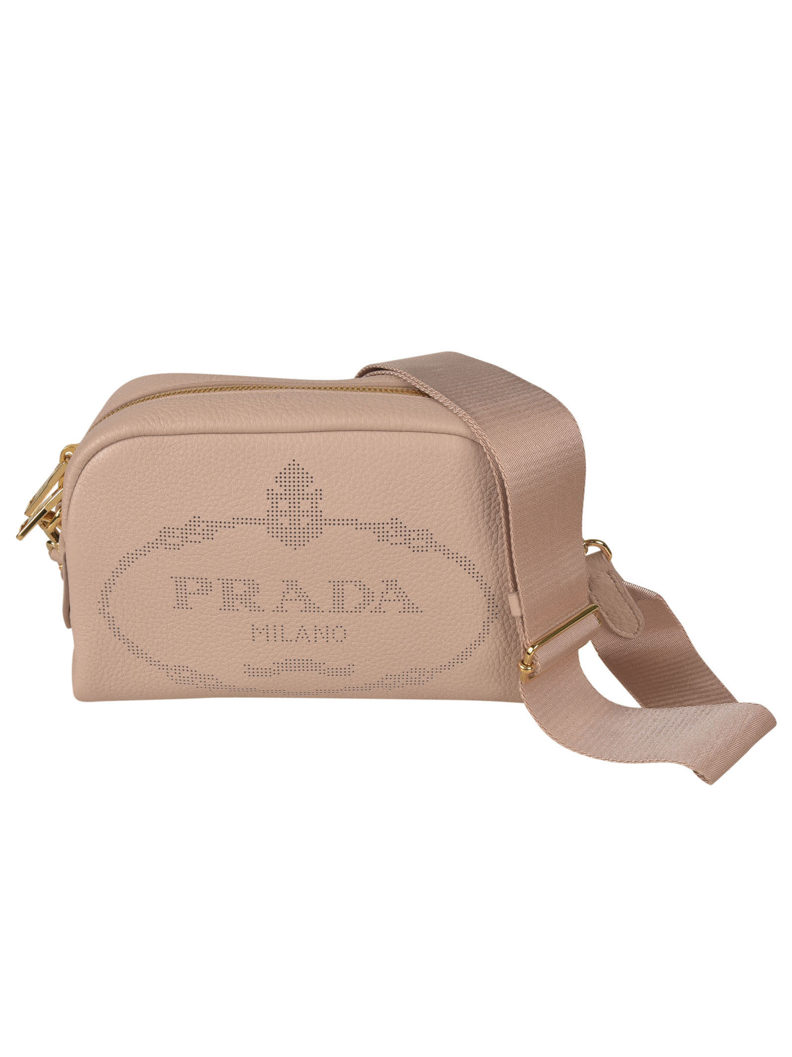 Prada Logo Detail Shoulder Bag