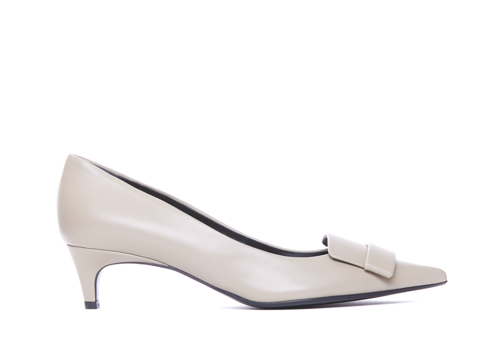 Shop Sergio Rossi Sr1 Pumps In Beige