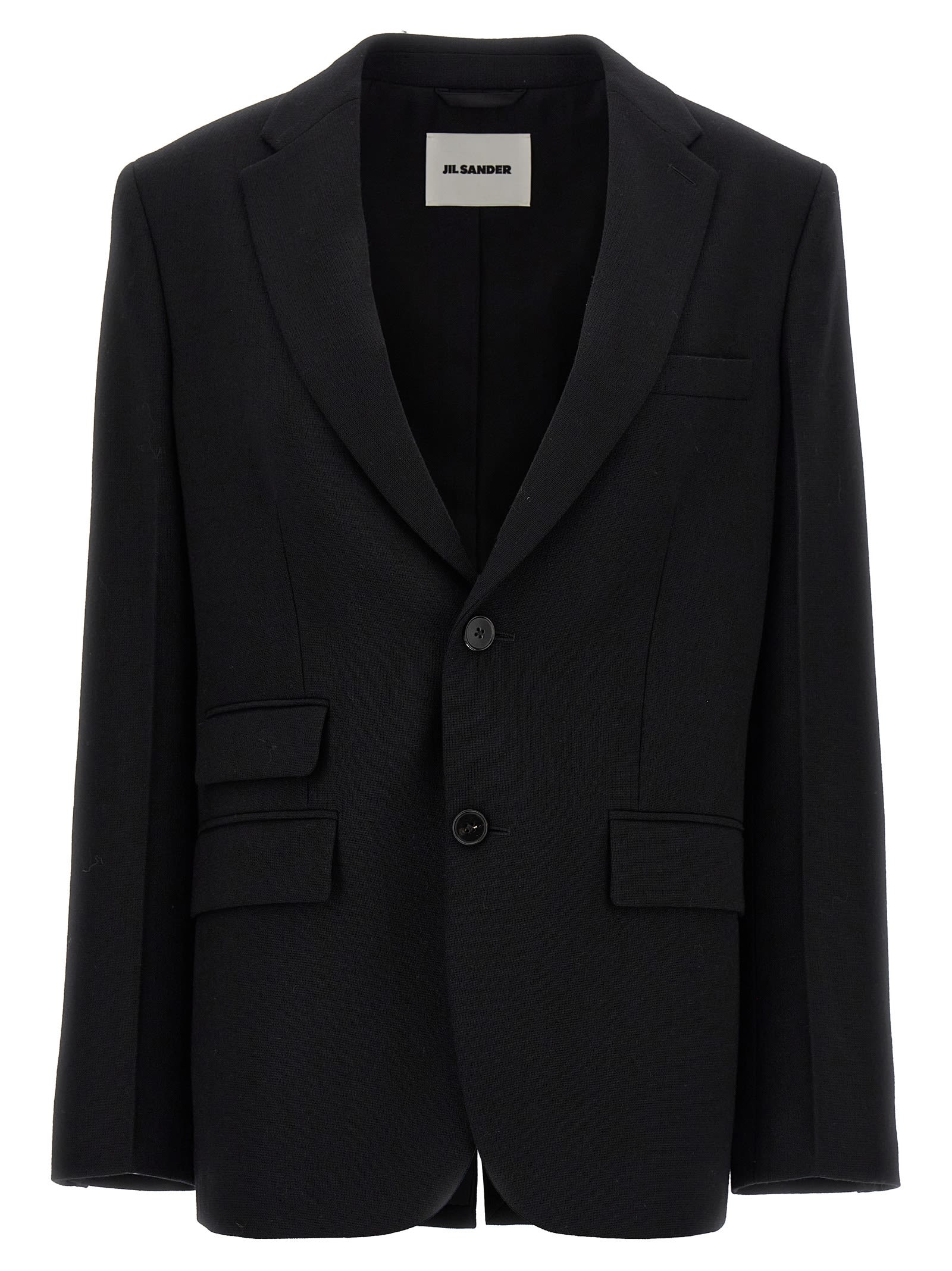 Tailored Single-breasted Blazer