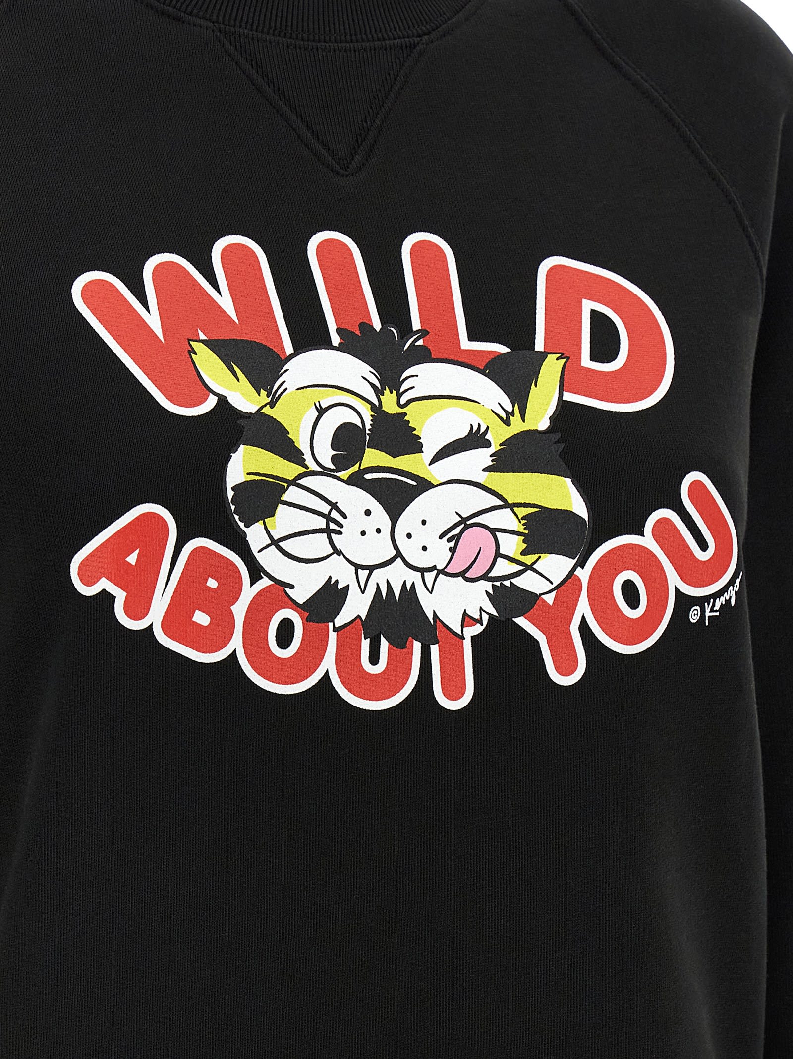 Kenzo Wild Tiger Sweatshirt In Multi