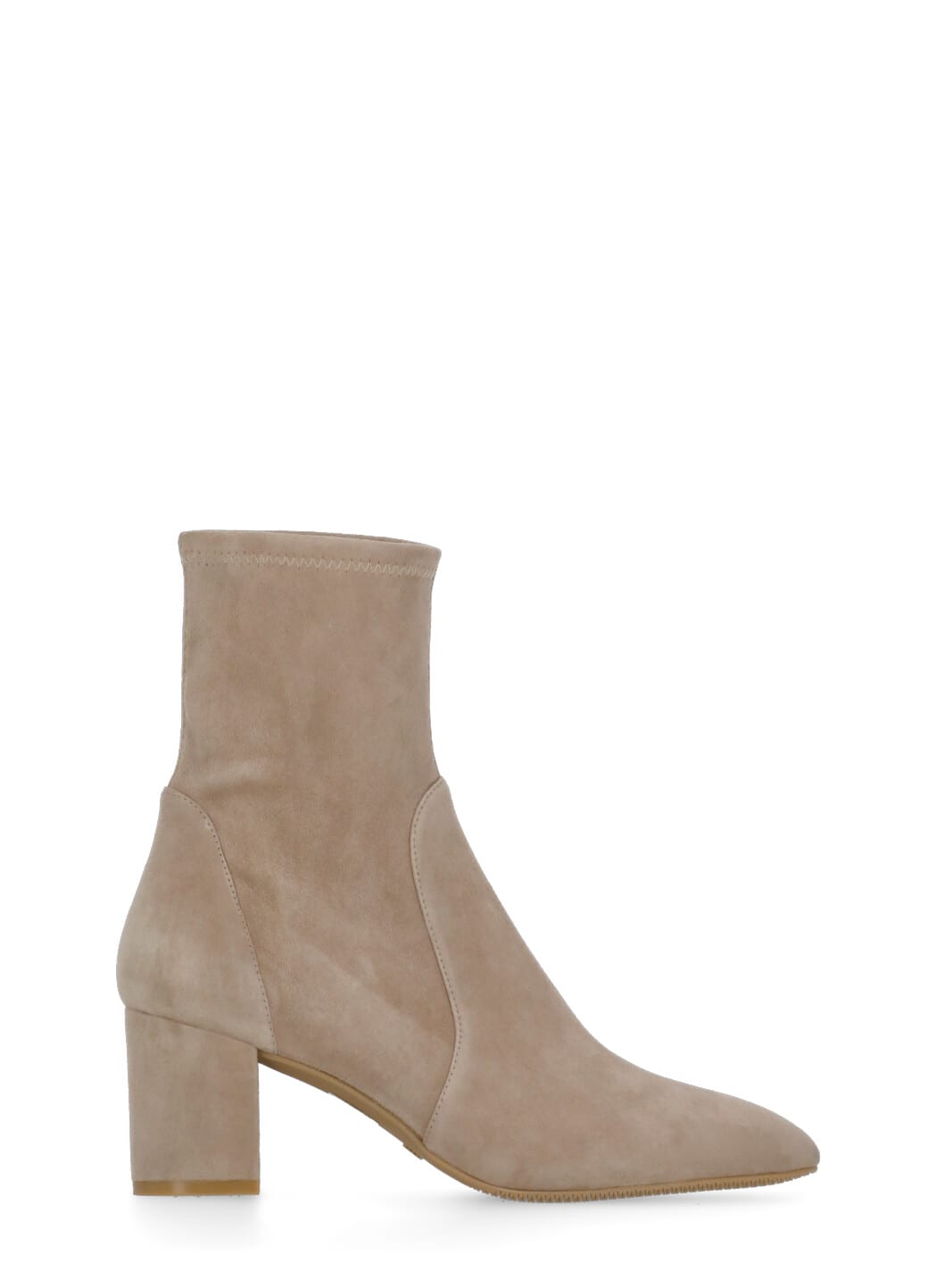 Shop Stuart Weitzman Yuliana 60 Boots In Beige