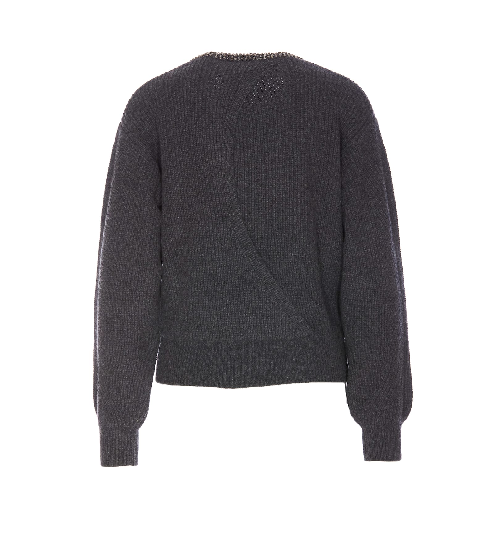 Shop Liu •jo Sweater In Grey