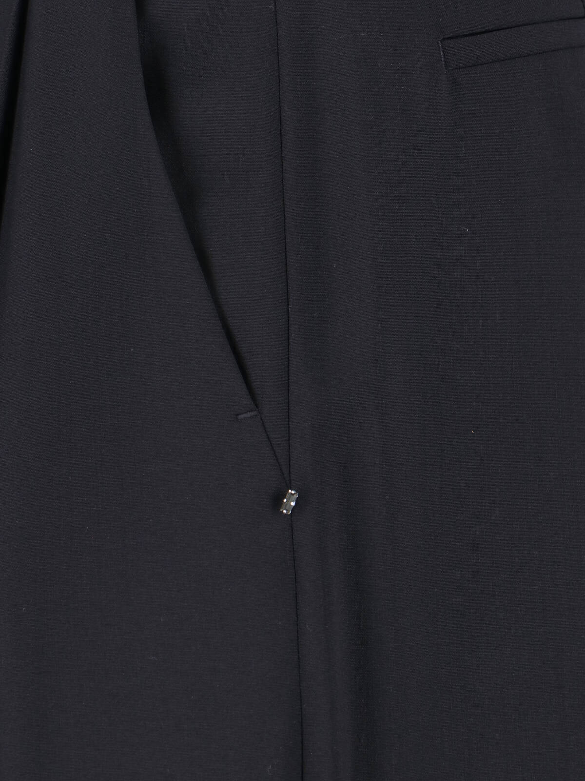 Sportmax Virgin Wool Pants In Black