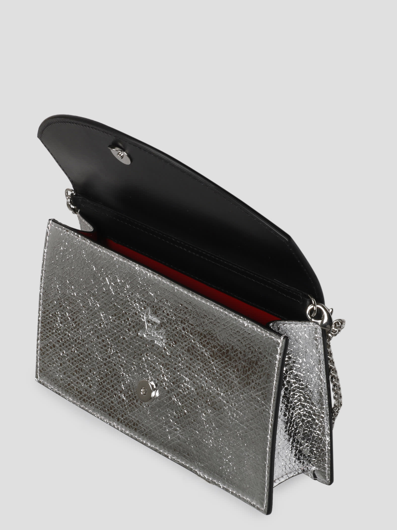 Christian Louboutin Loubi54 Clutch In Metallic | ModeSens