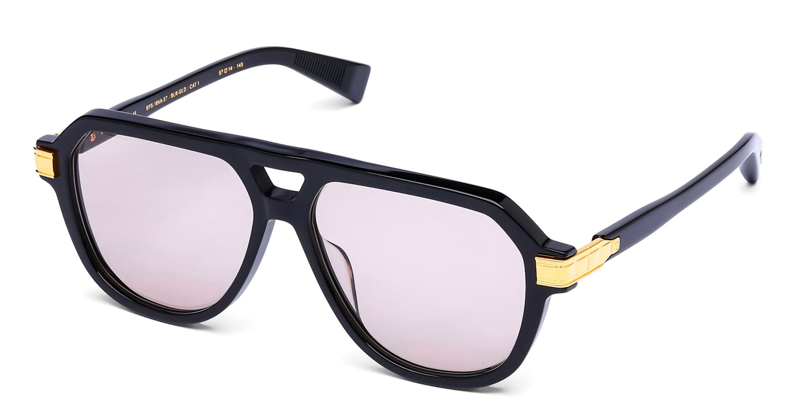 Balmain Geometric-frame Sunglasses In Blue