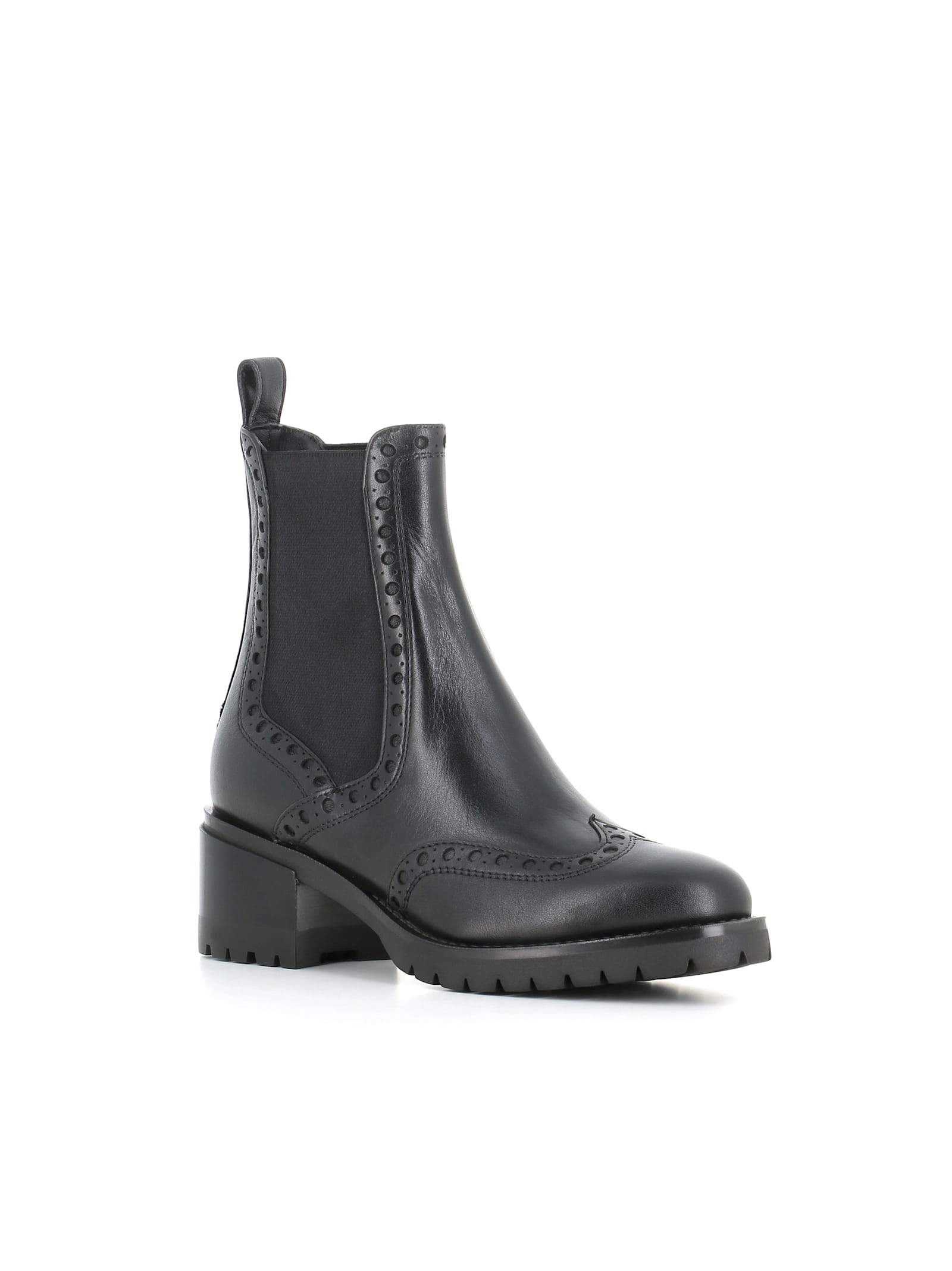 Shop Santoni Chelsea In Black