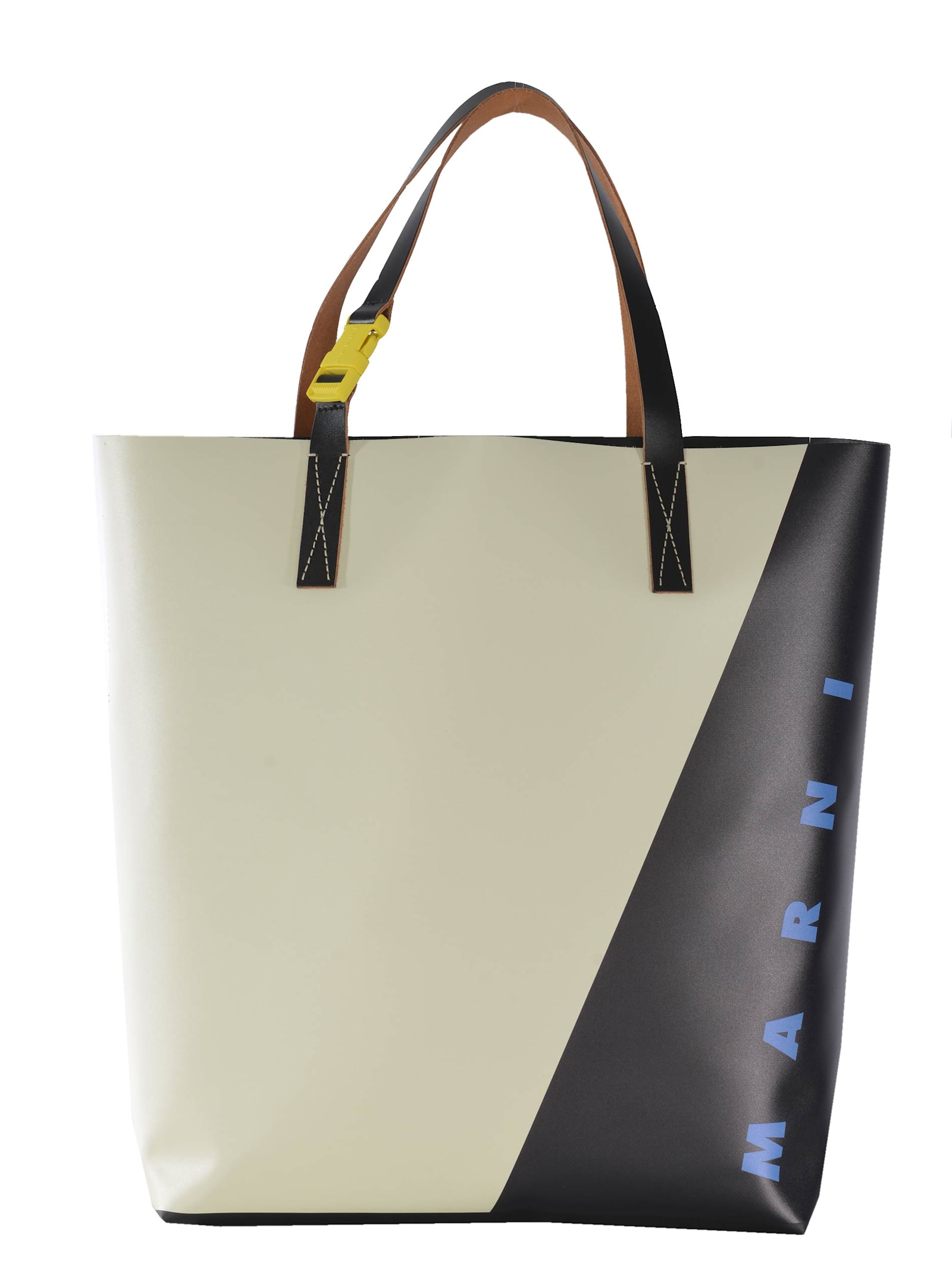 Shop Marni Shopping Bag  Tribeca In Beige