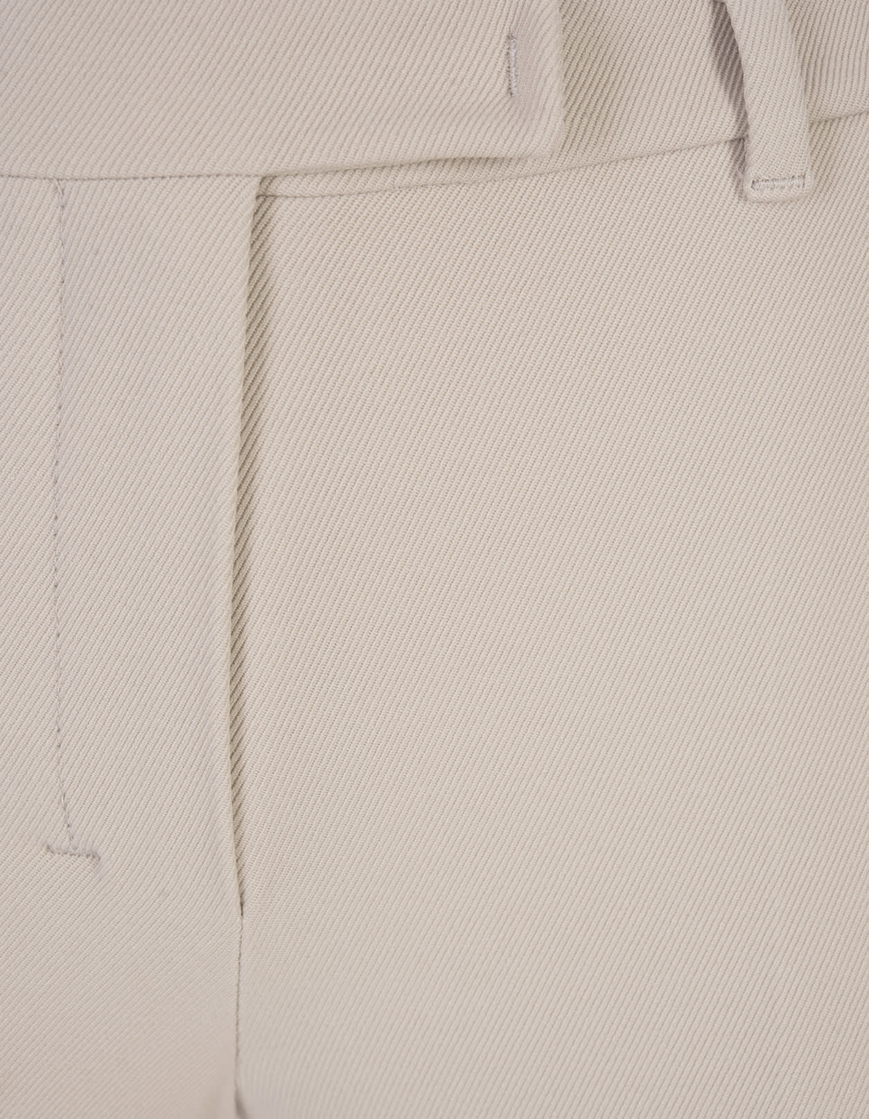 'S MAX MARA ECRU UMANITA TROUSERS