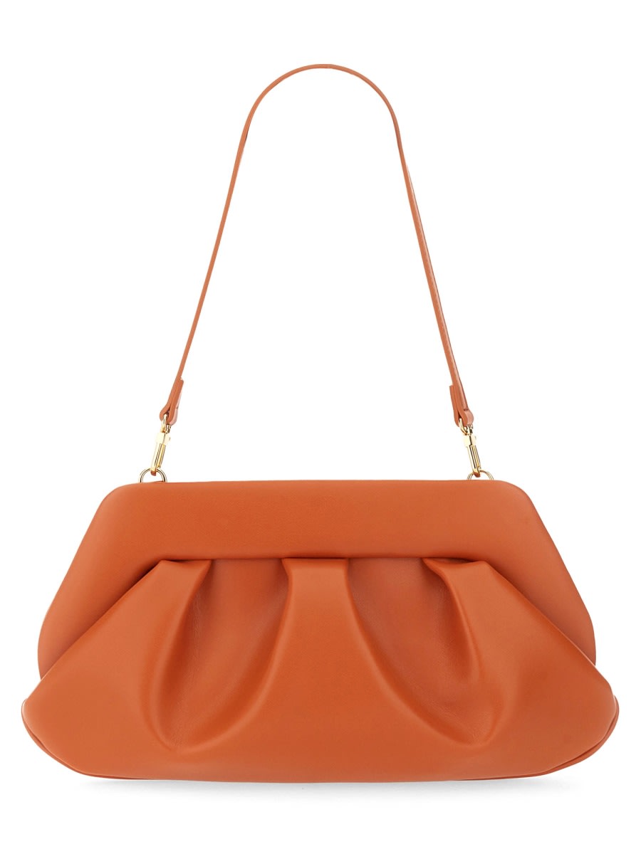 Themoirè Clutch "emera" In Orange