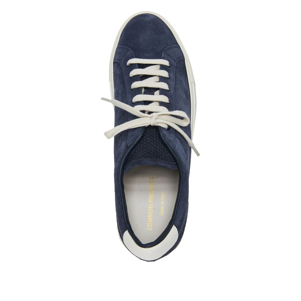 Common Projects Round-toe Low-top Casual Shoes In Blue