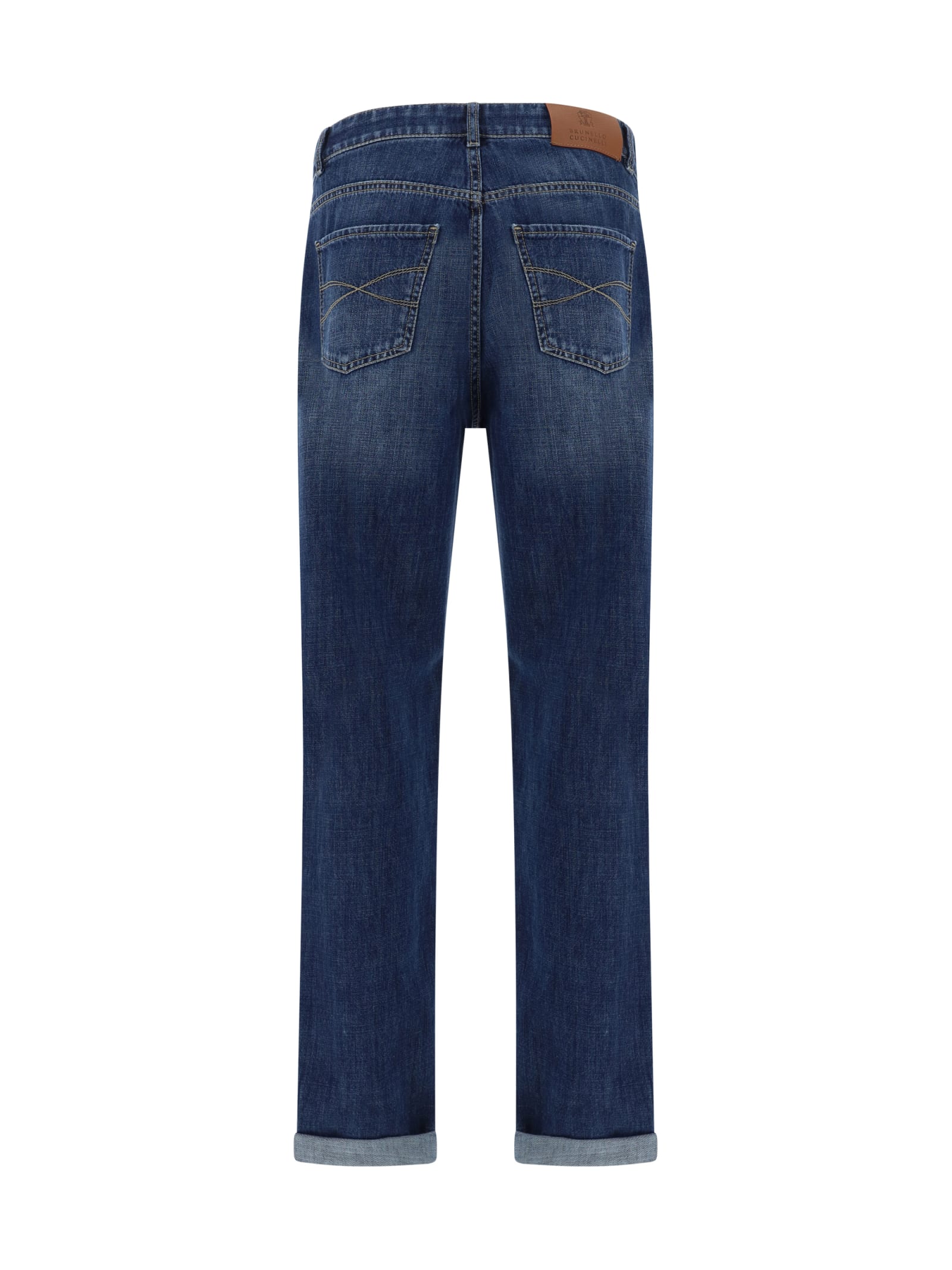 Shop Brunello Cucinelli Jeans In Blue