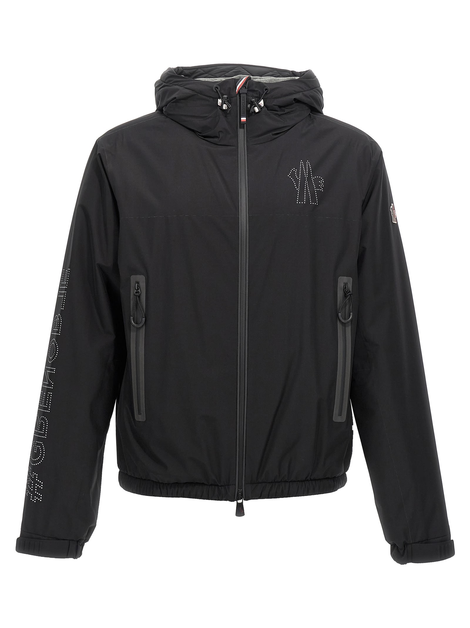 Shop Moncler Jaman Hooded Jacket In Black