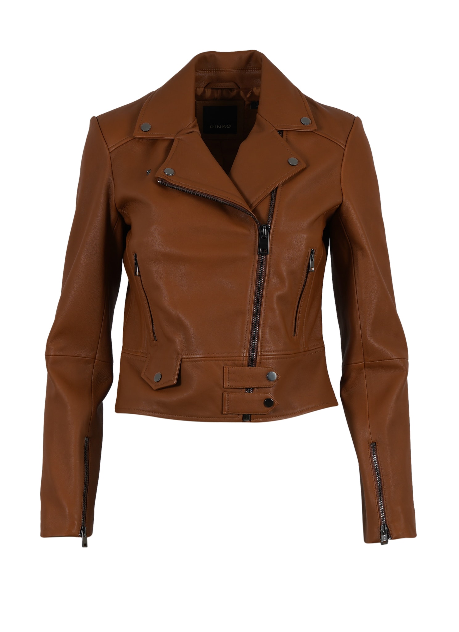 Pinko Sensibile 10 Leather Jacket