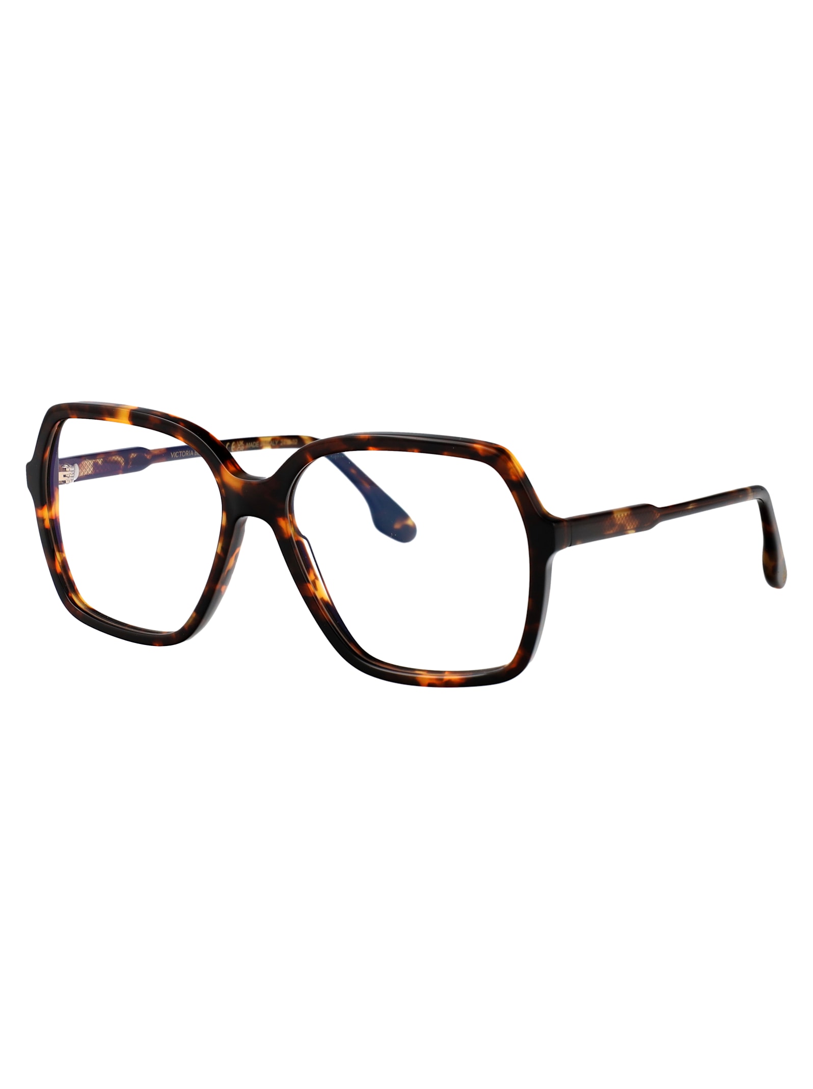 Victoria Beckham Square-frame Glasses In Blue