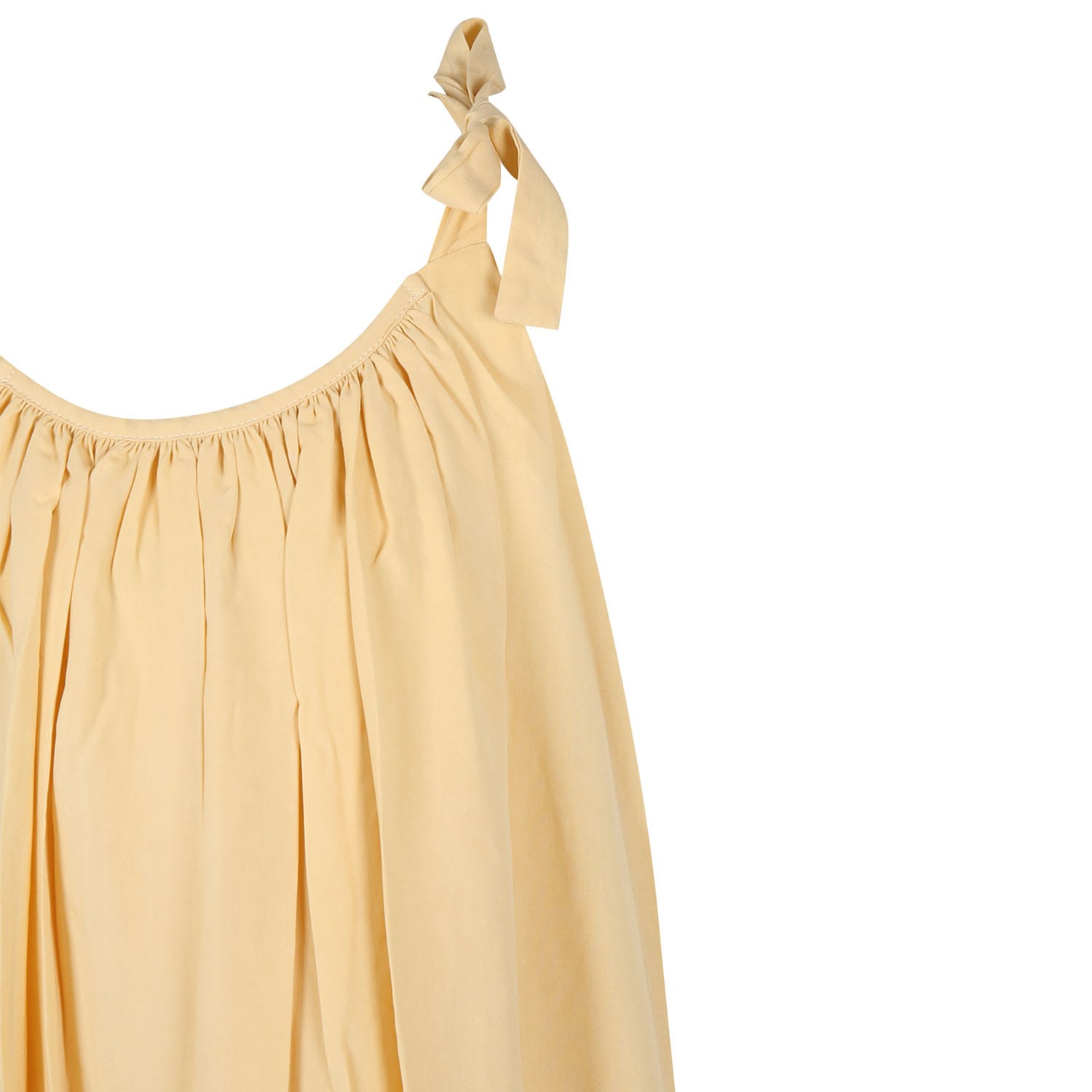 Shop Coco Au Lait Yellow Dress For Girl