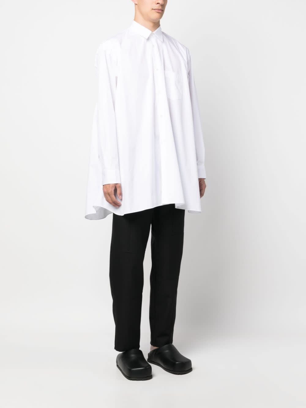 Comme Des Garçons Comme Des Garcons Cotton Shirt In White