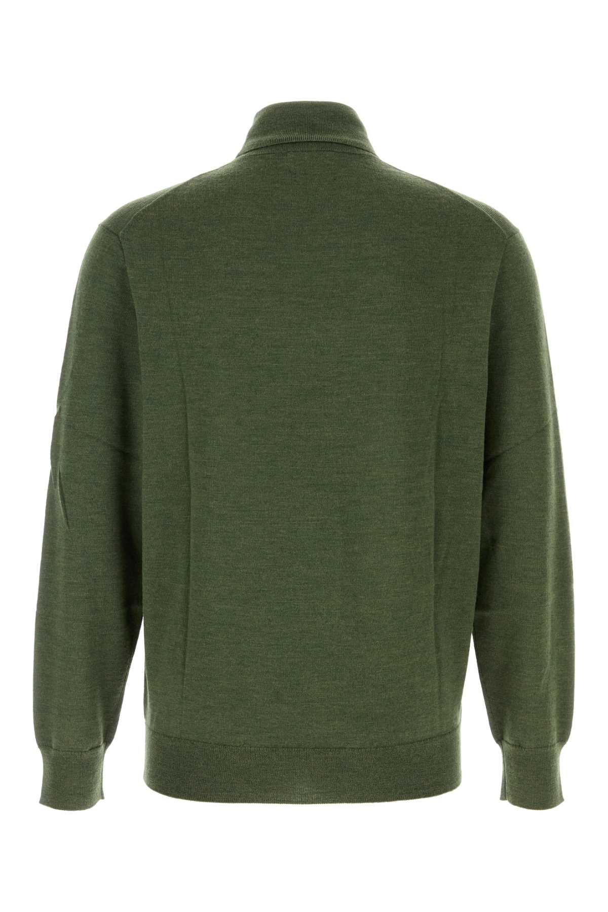 POLO RALPH LAUREN GREEN WOOL SWEATER 