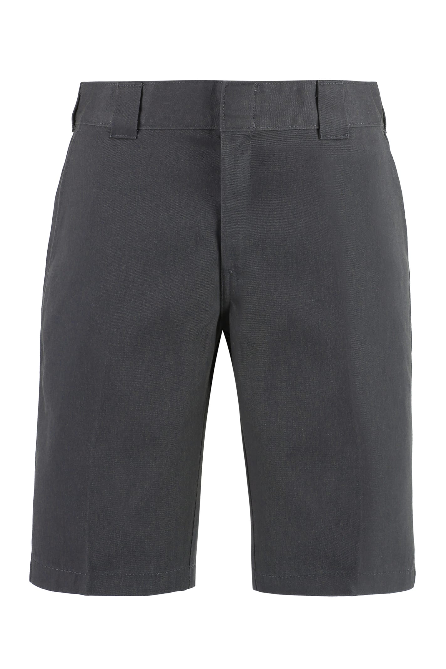 Dickies Cotton Blend Shorts In Grey