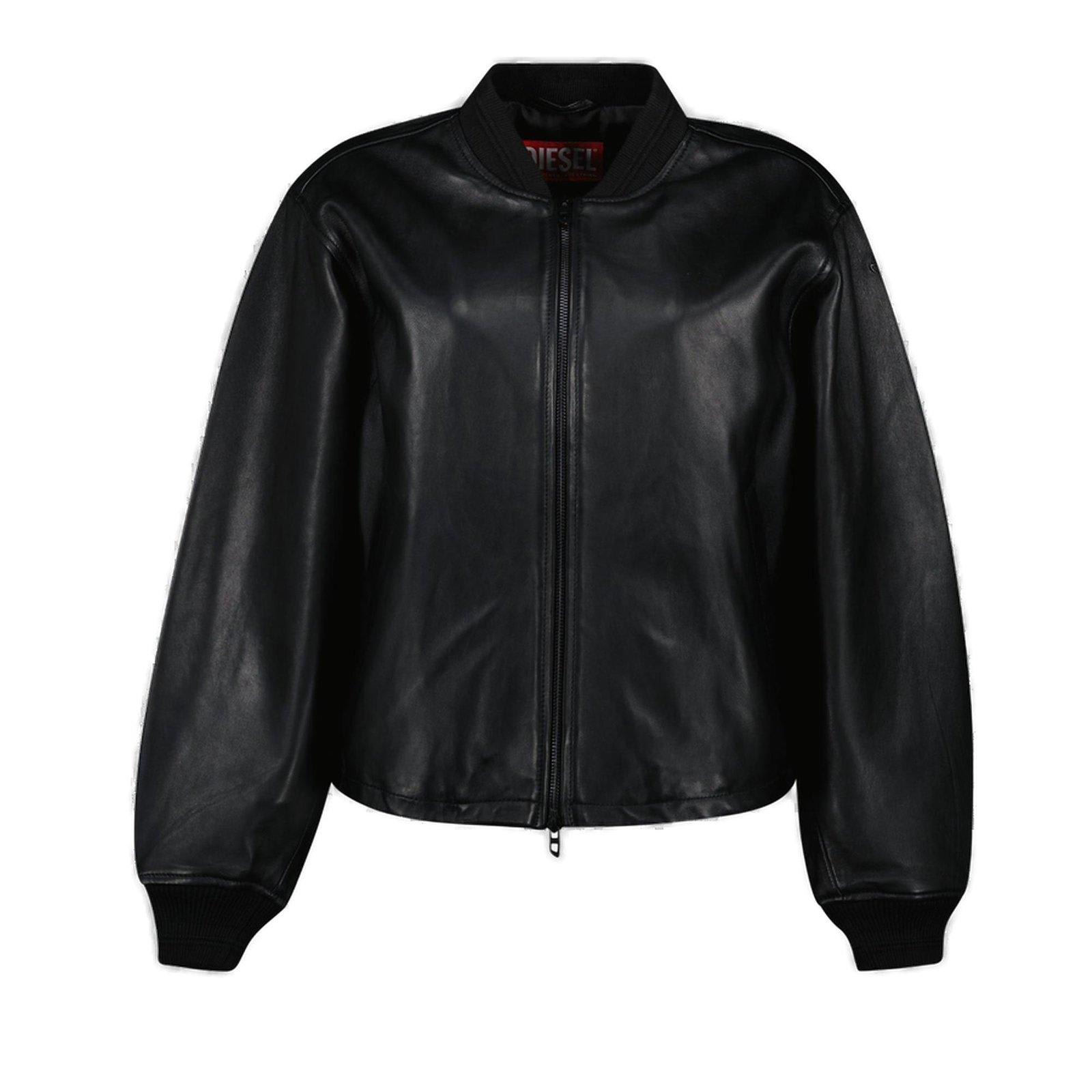 L-ilyan Zipped Bomber Jacket