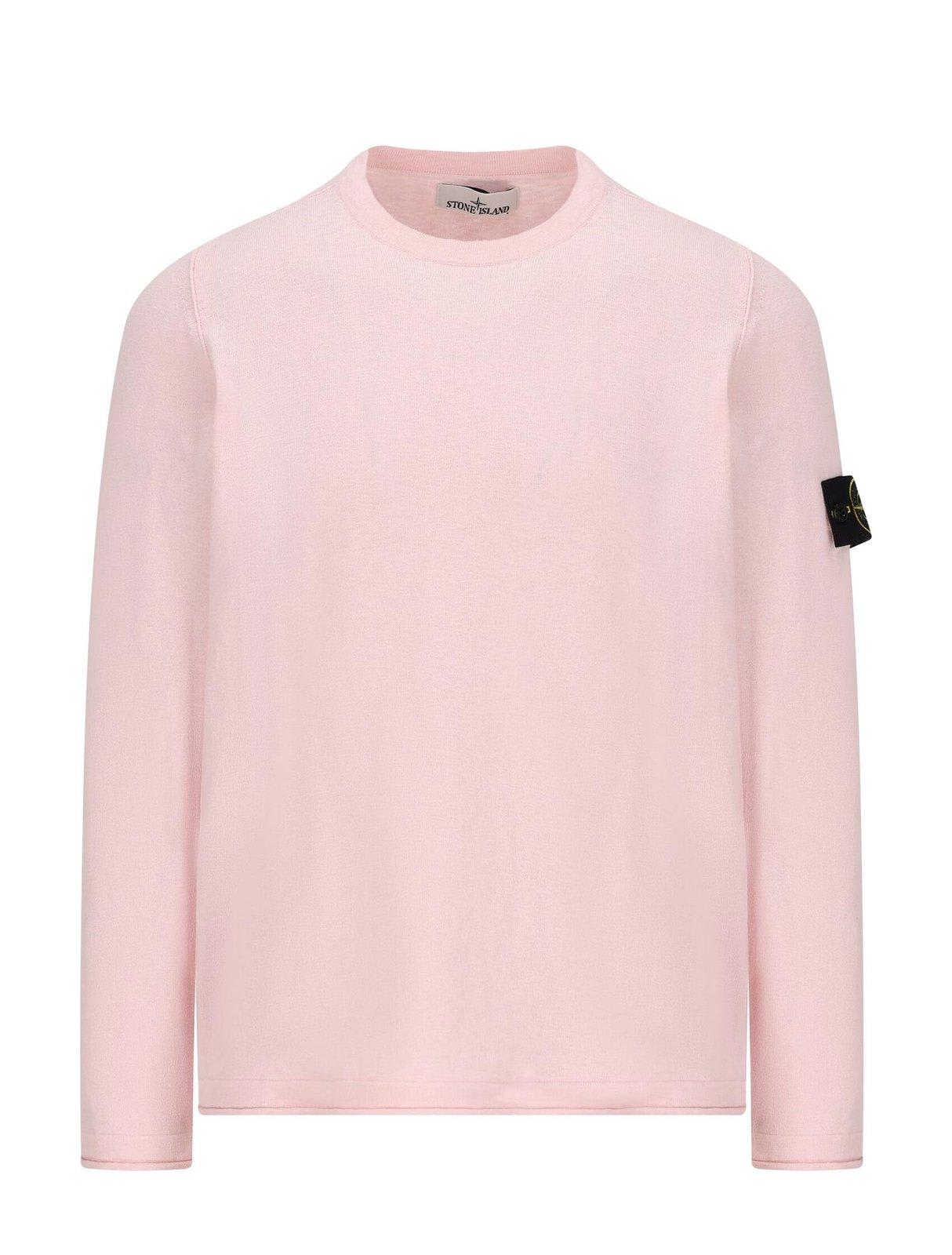 Stone Island Garment Dyed Crewneck In Multicolor