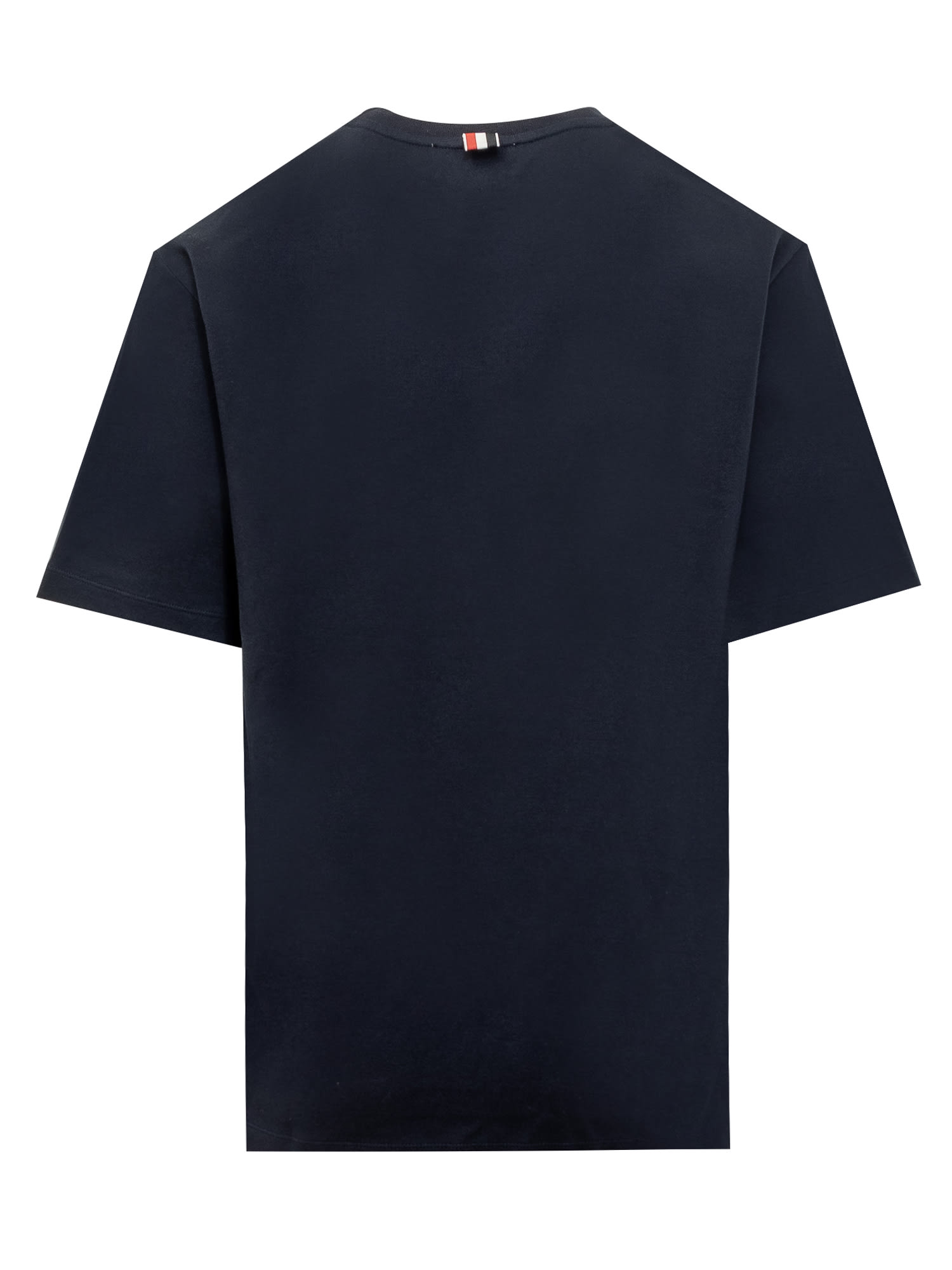 Shop Thom Browne Oversized Milano T-shirt In Navy