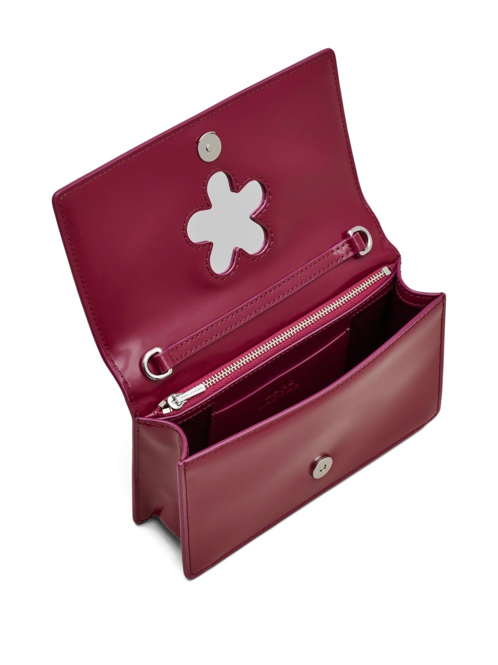 Marc Jacobs The Mirror Mini Crossbody Bag In Pink