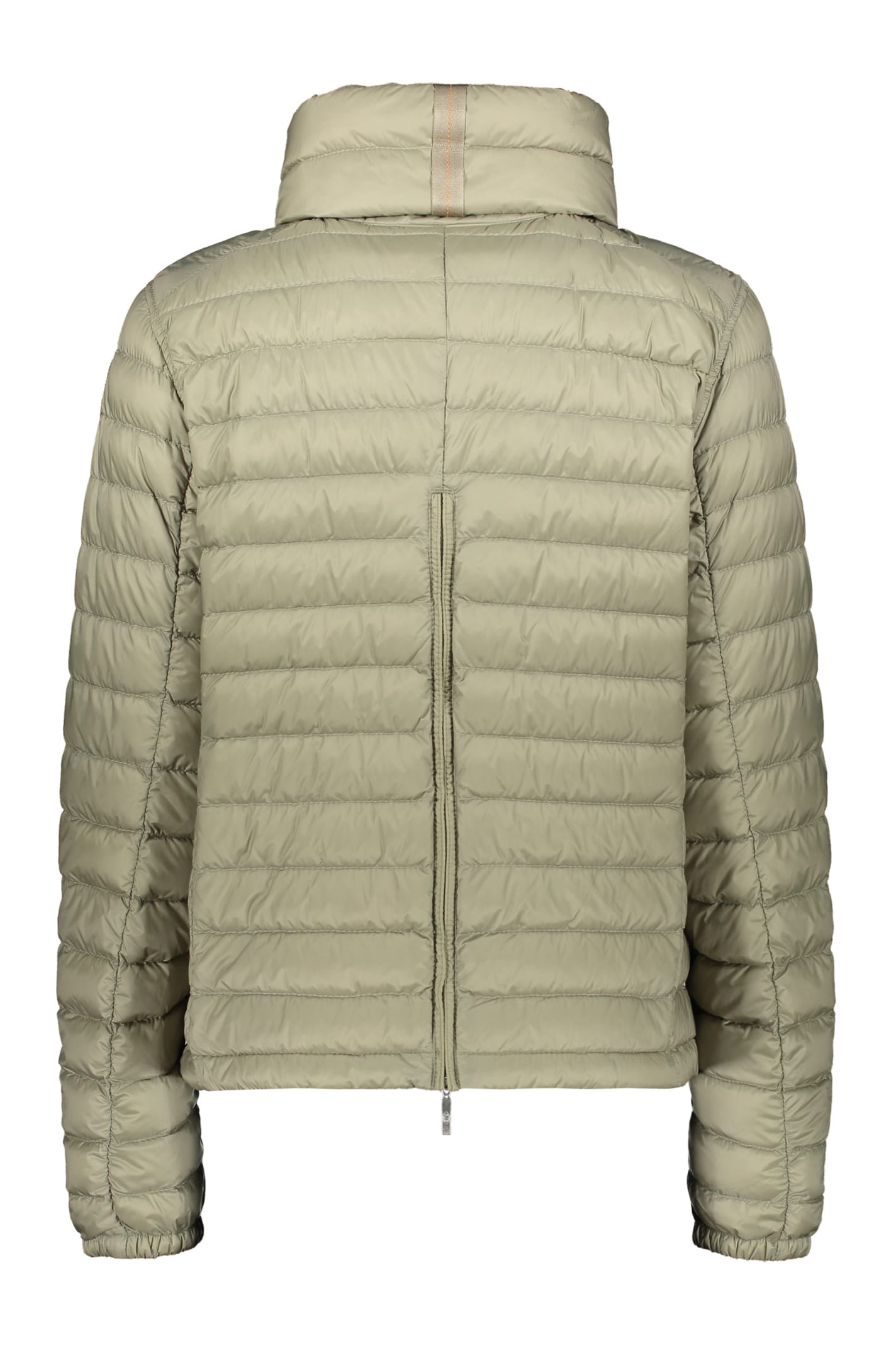 Shop Parajumpers Ayame Short Down Jacket In Green