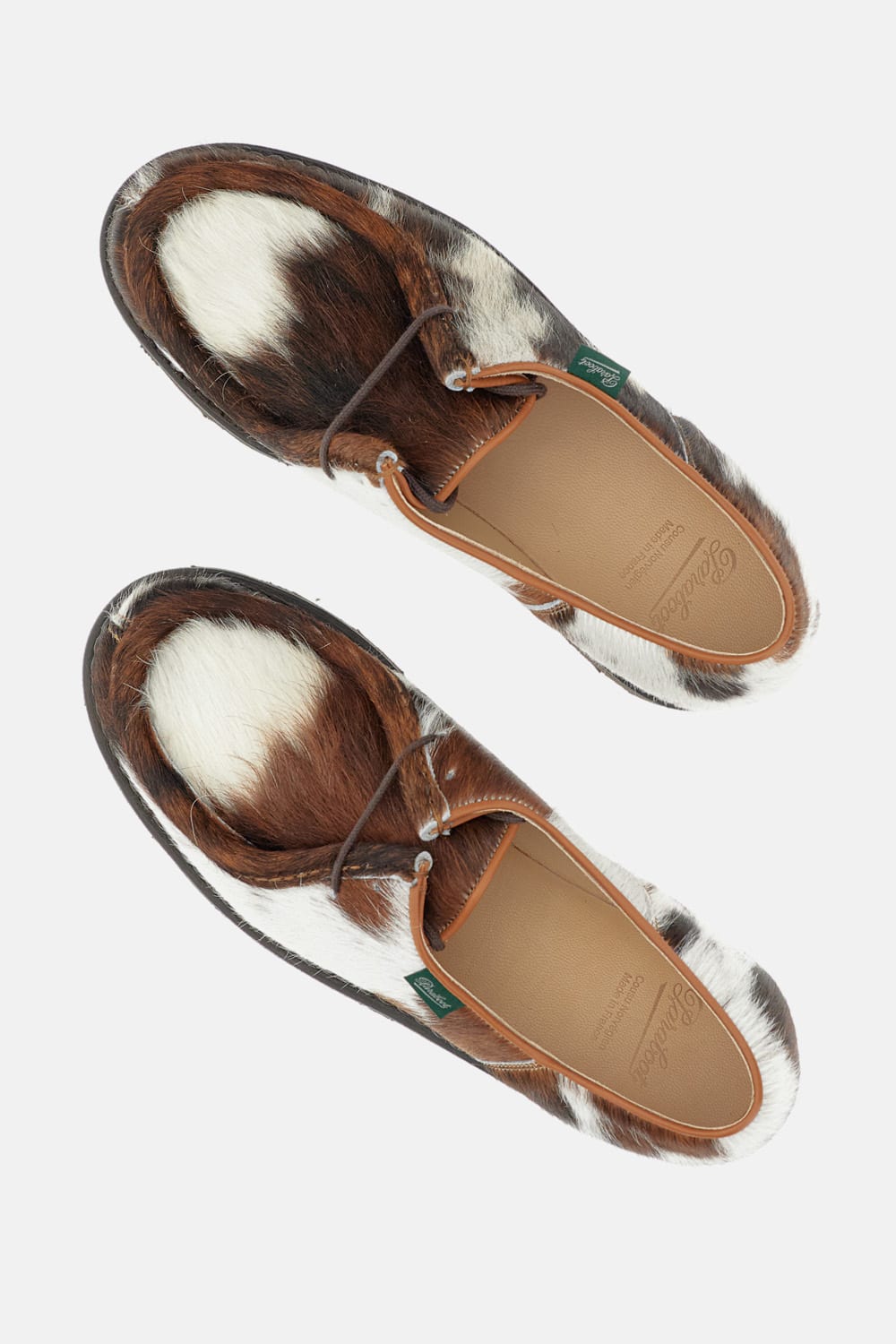 Paraboot Michael Lace-up Shoes In Pony Hair Men In Brown