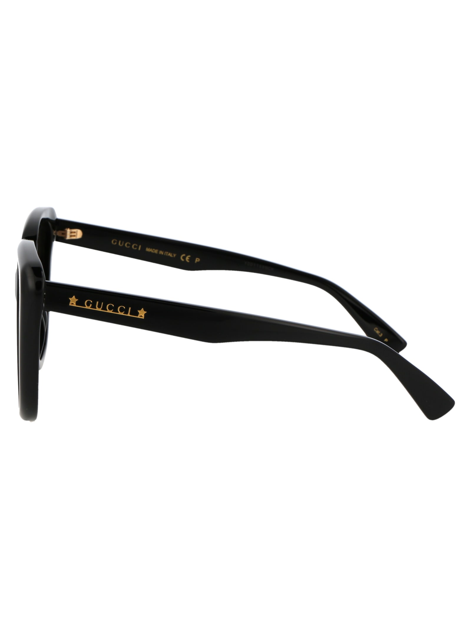 Shop Gucci Gg1169s Sunglasses In 001 Black Black Brown