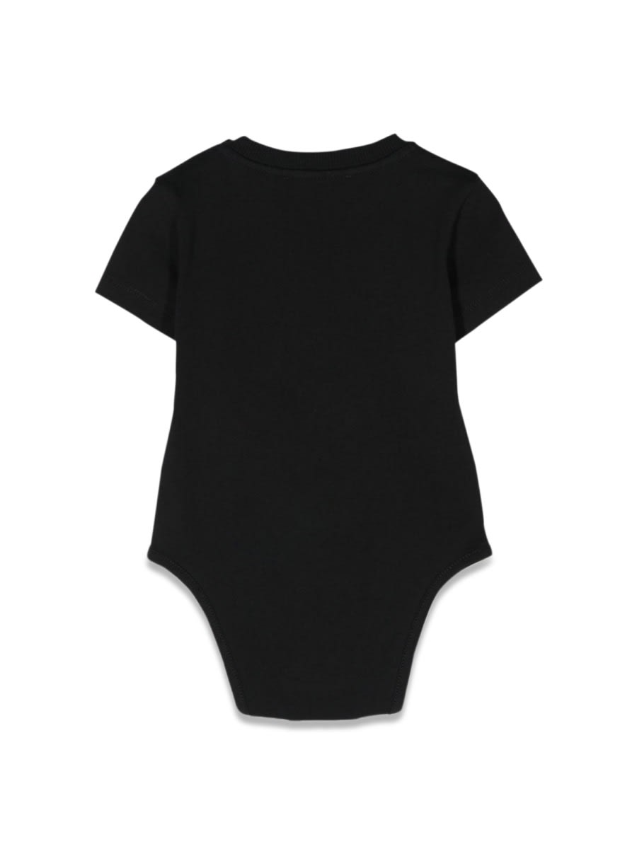 Shop Moschino Bodysuit With Giftbox In Black
