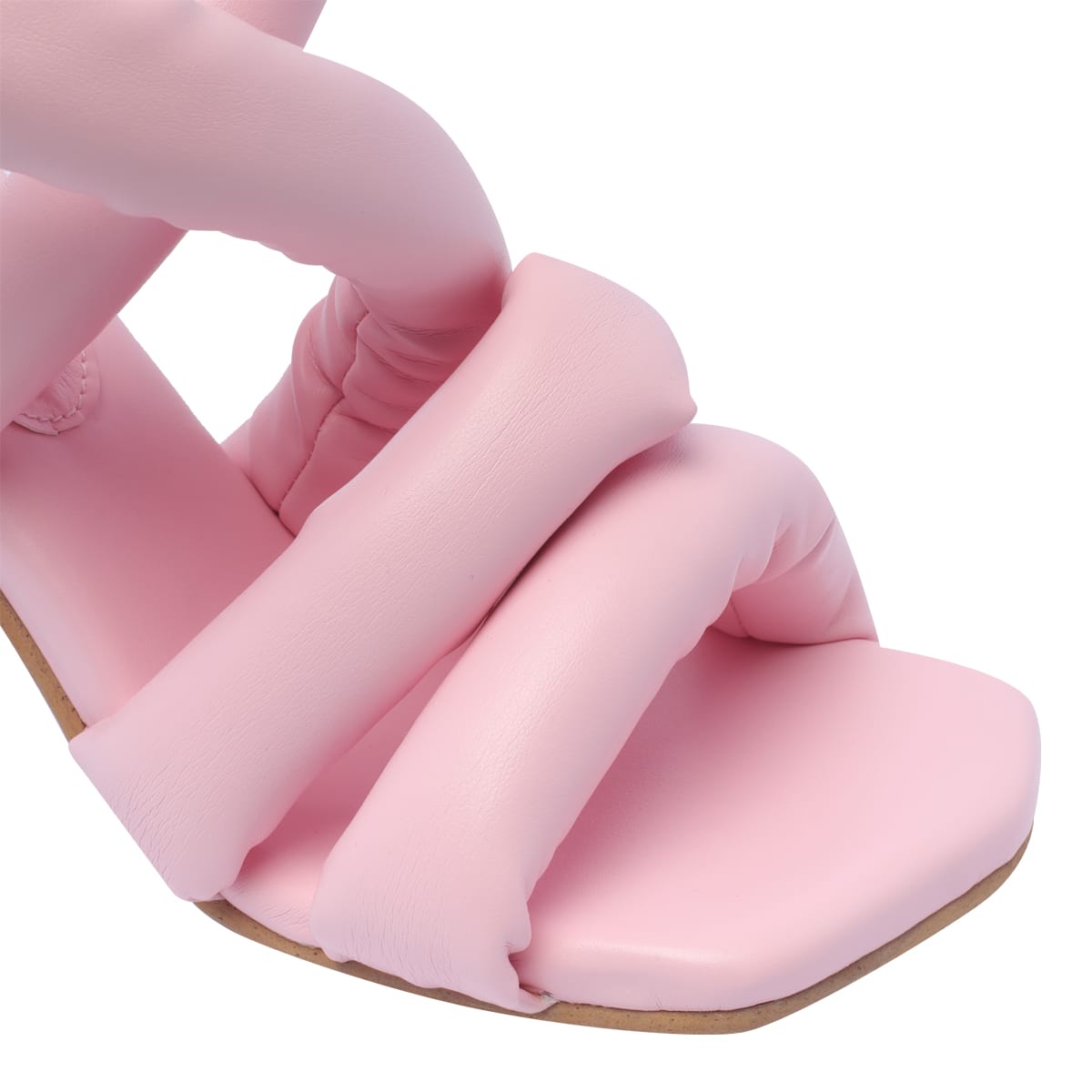 Shop Yume Yume Circular Pump Sandals In Pink