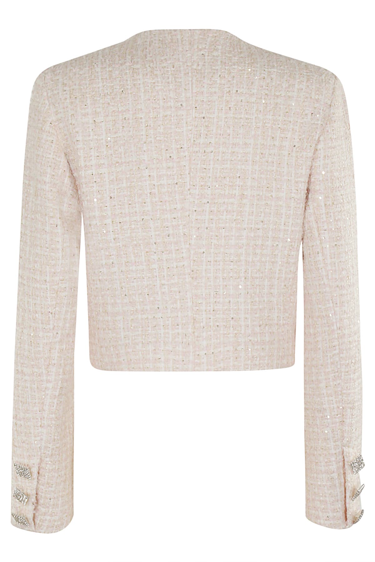 Shop Rotate Birger Christensen Boucle Cropped Jacket