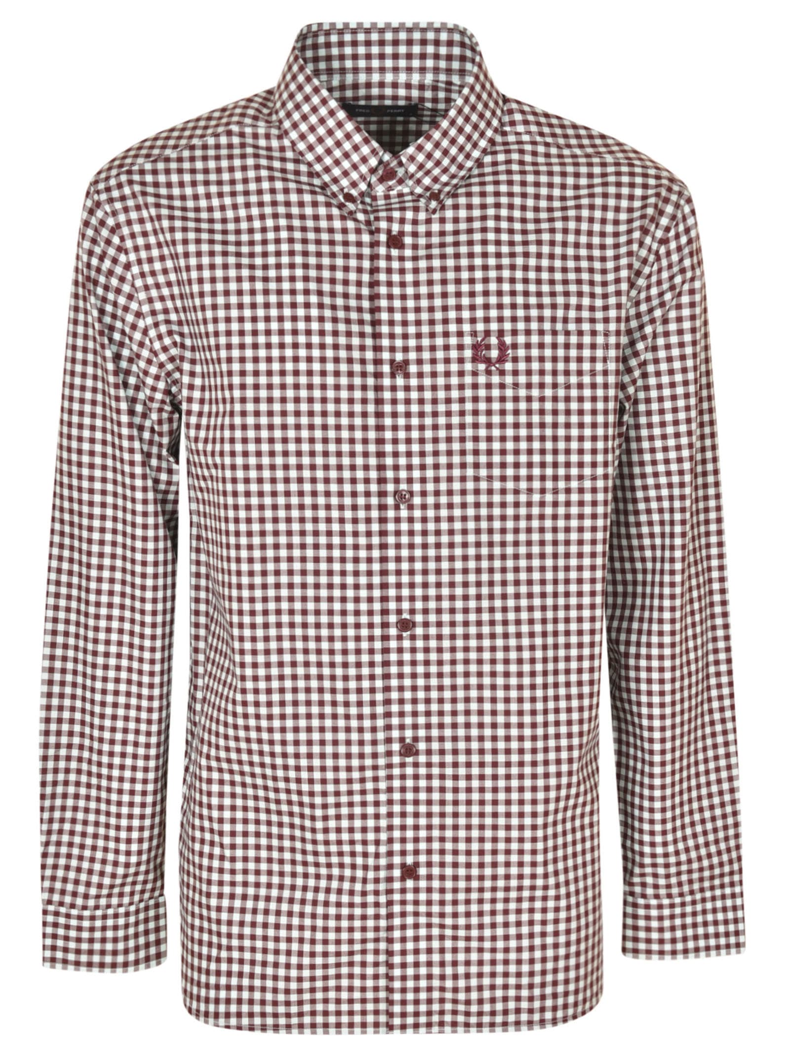 Fred Perry Gingham Long Sleeve Shirt
