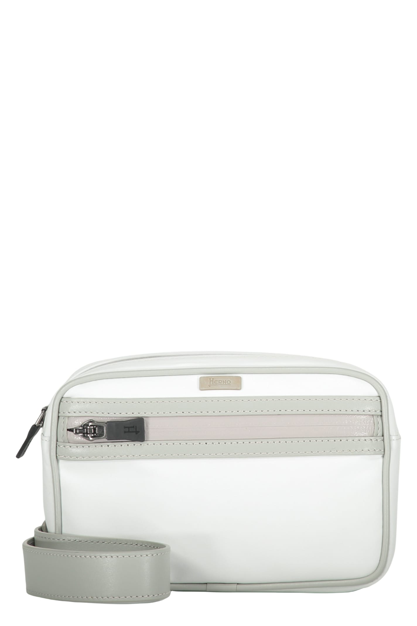 Herno Logo-patch Belt Bag In White