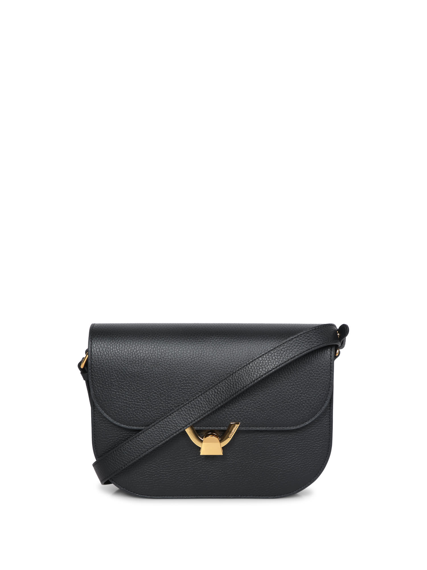 Shop Coccinelle Dew Medium Black Bag