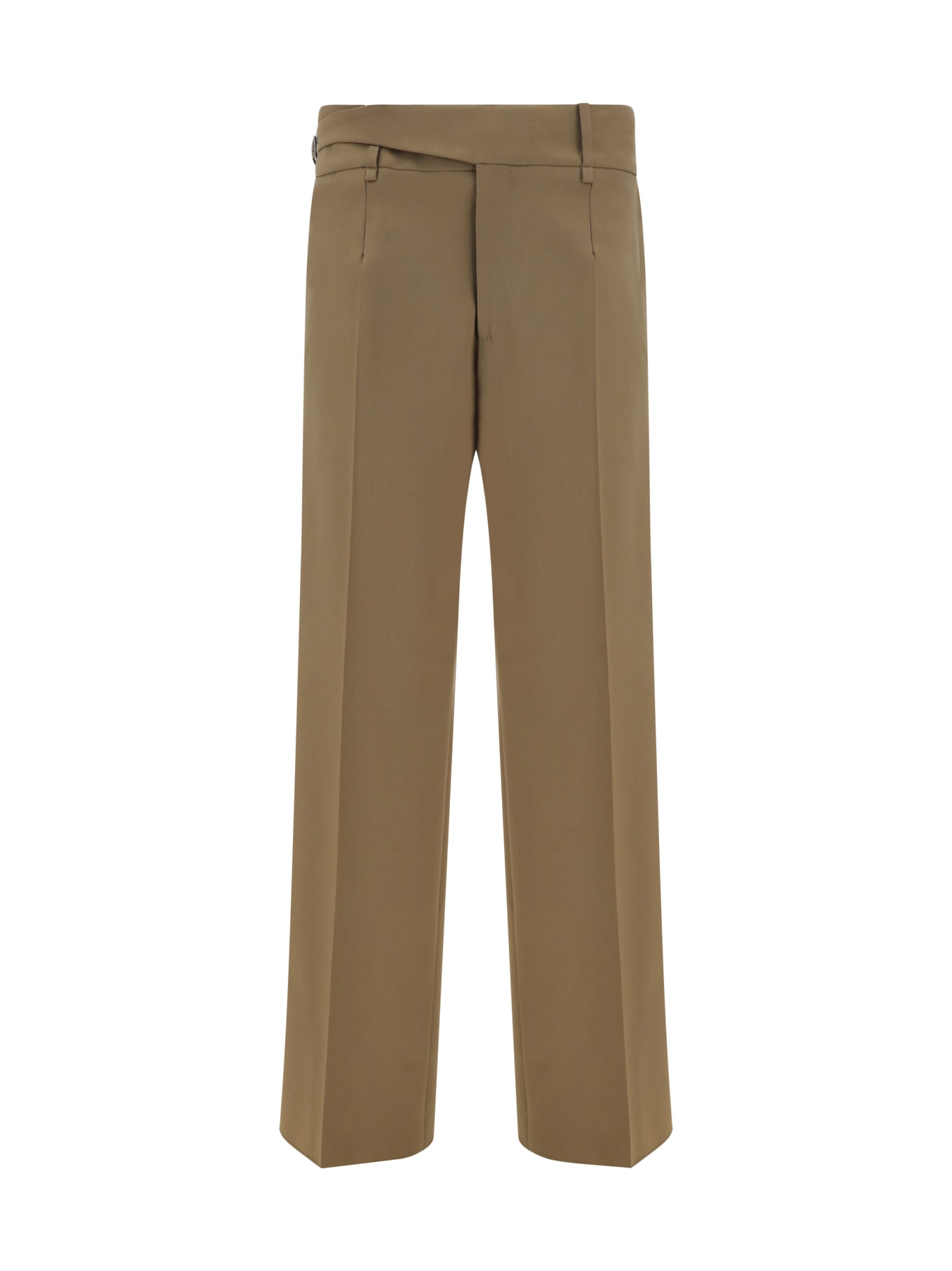 Shop Dolce & Gabbana Pants In Make Up Scuro (beige)