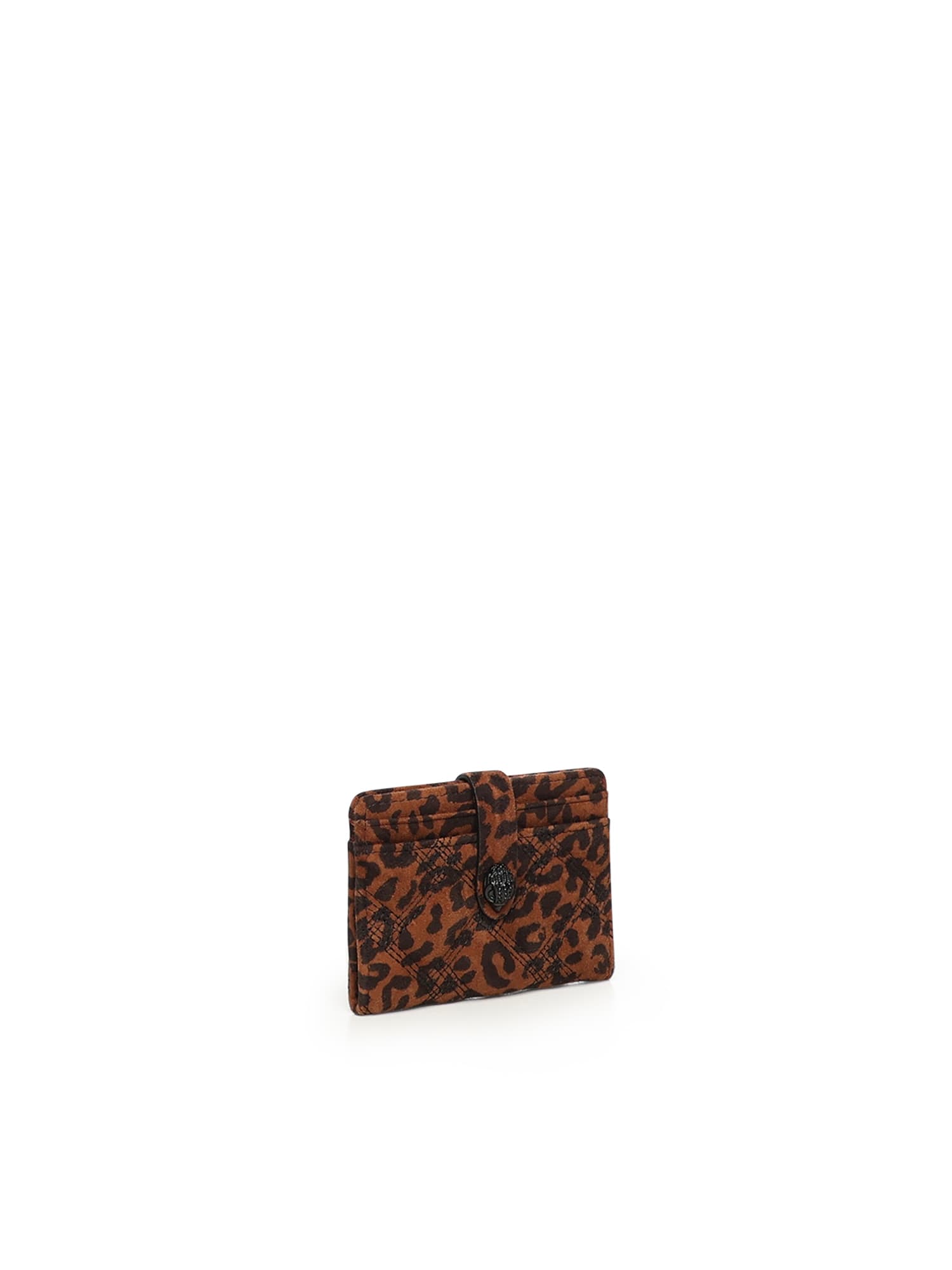 Kurt Geiger Kensington Card Holder With Logo In Brown