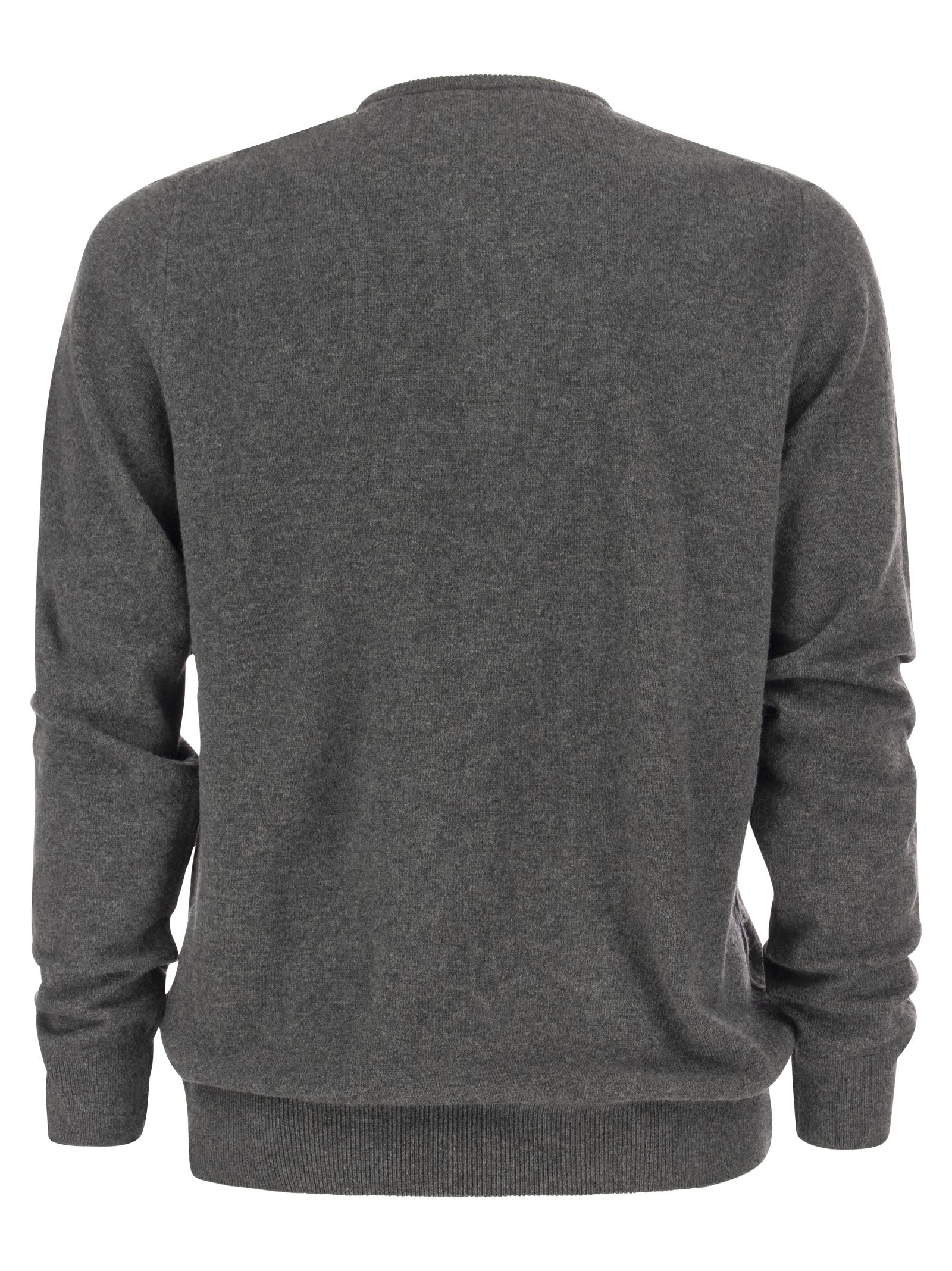 Polo Ralph Lauren Long Sleeve Crew Neck Pullover In Grey