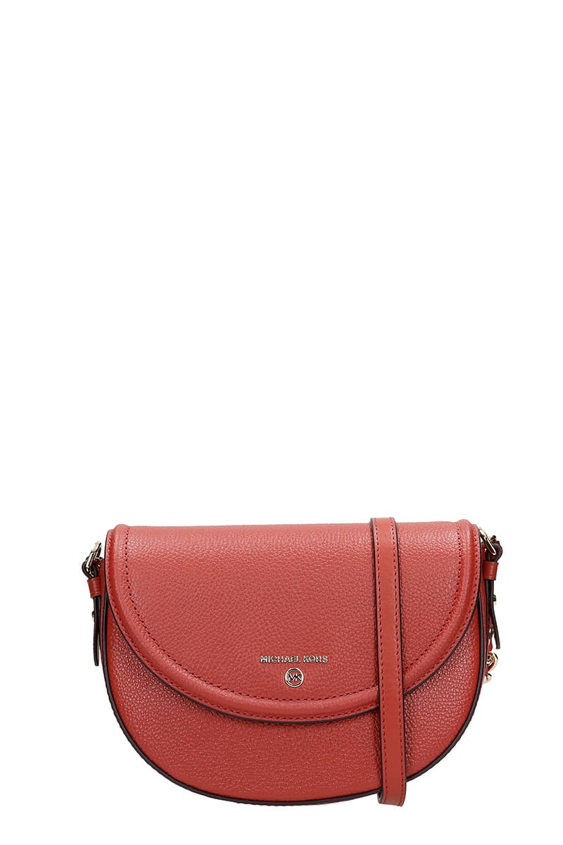 michael kors sling bag red