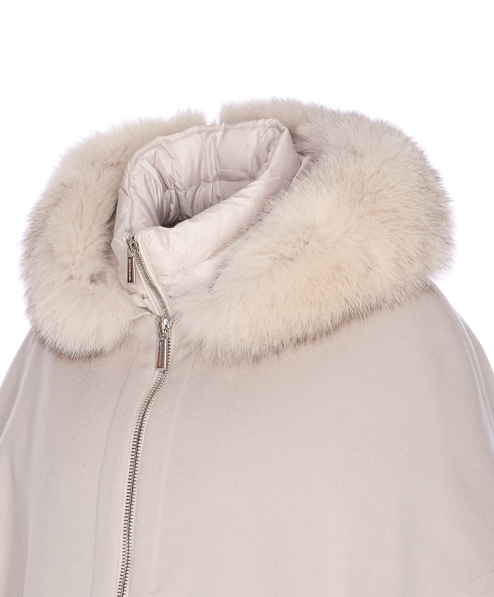 Moorer Pegaso Down Jacket In Neutral
